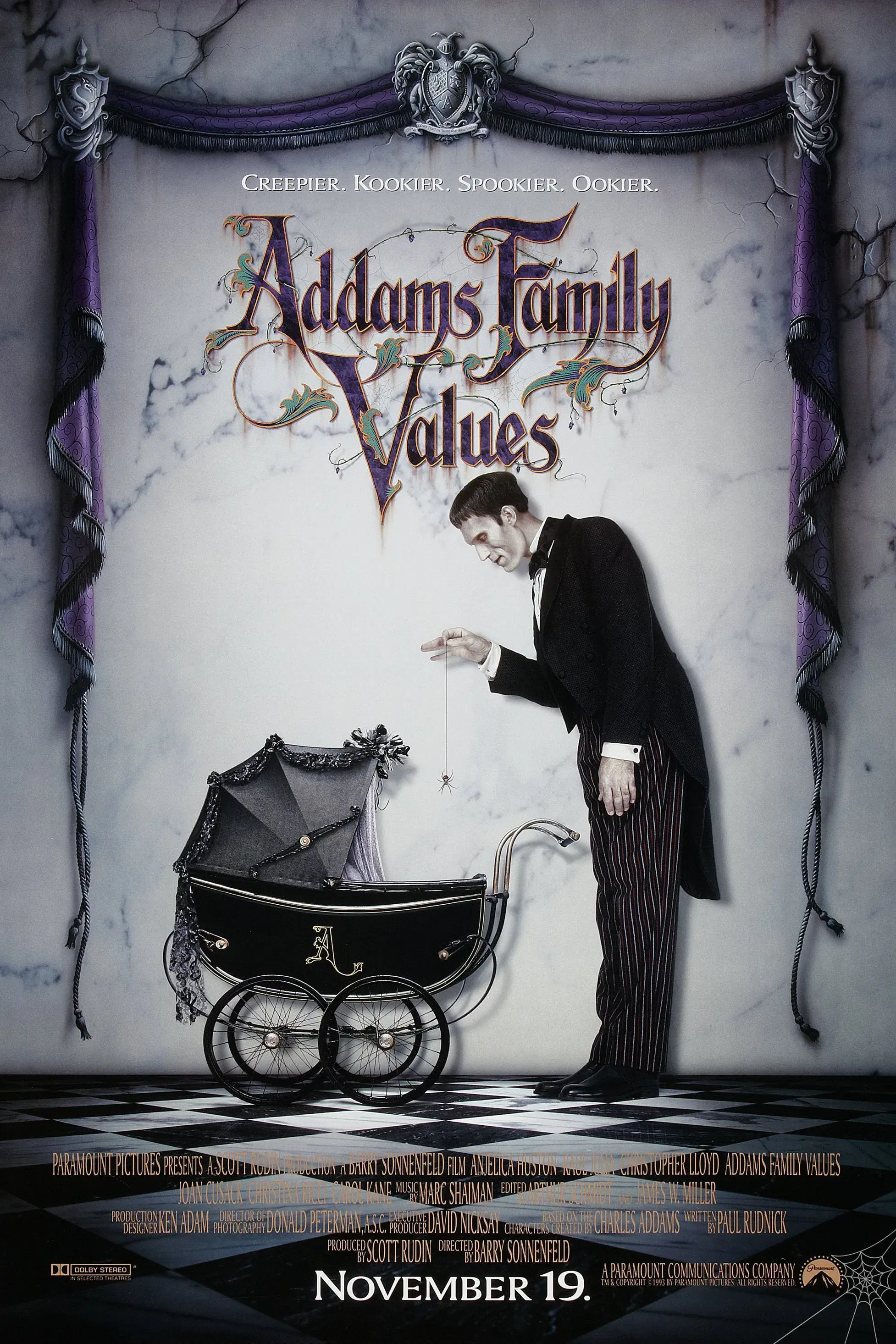 images of the movie Addams Family Values