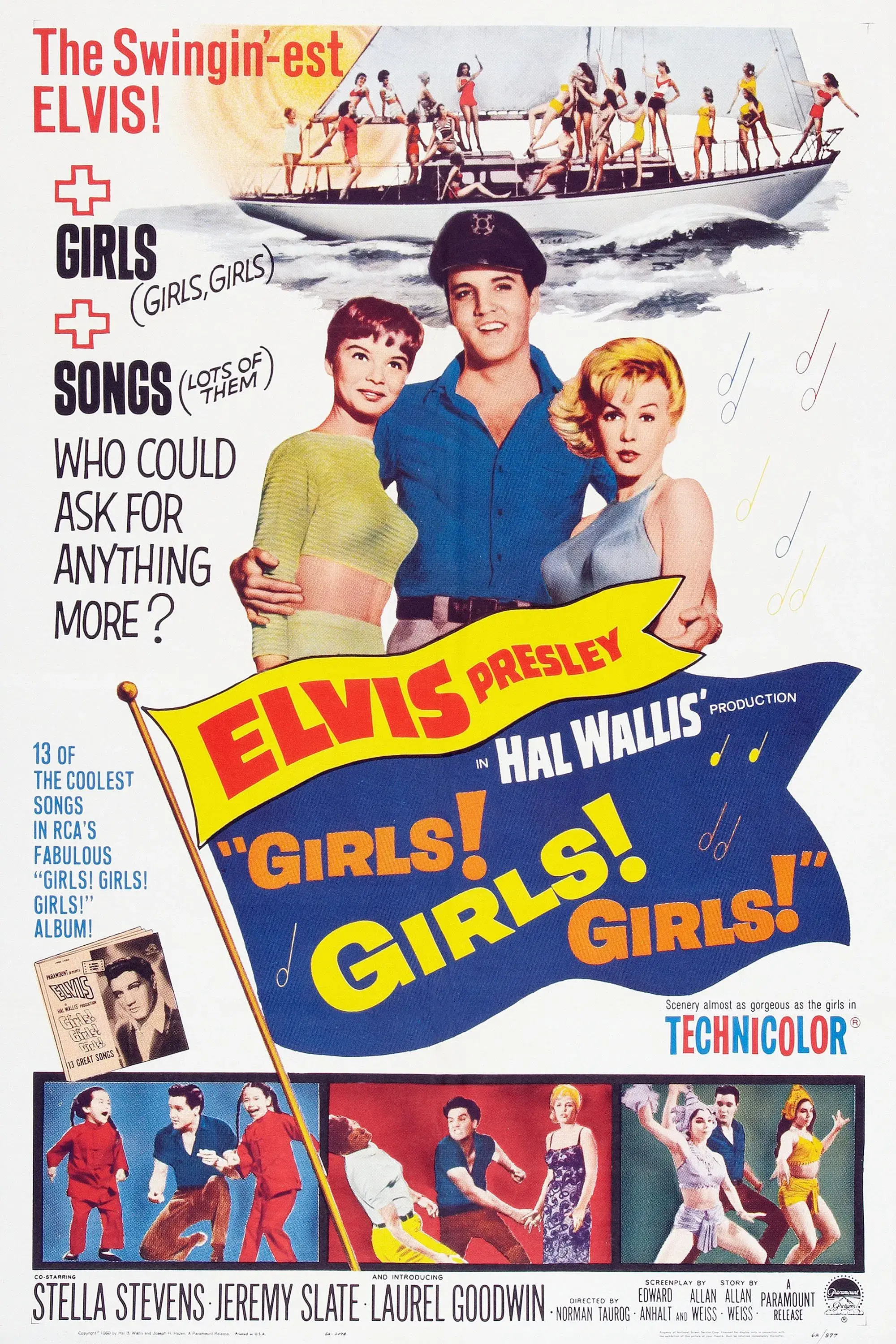images of the movie Girls! Girls! Girls!
