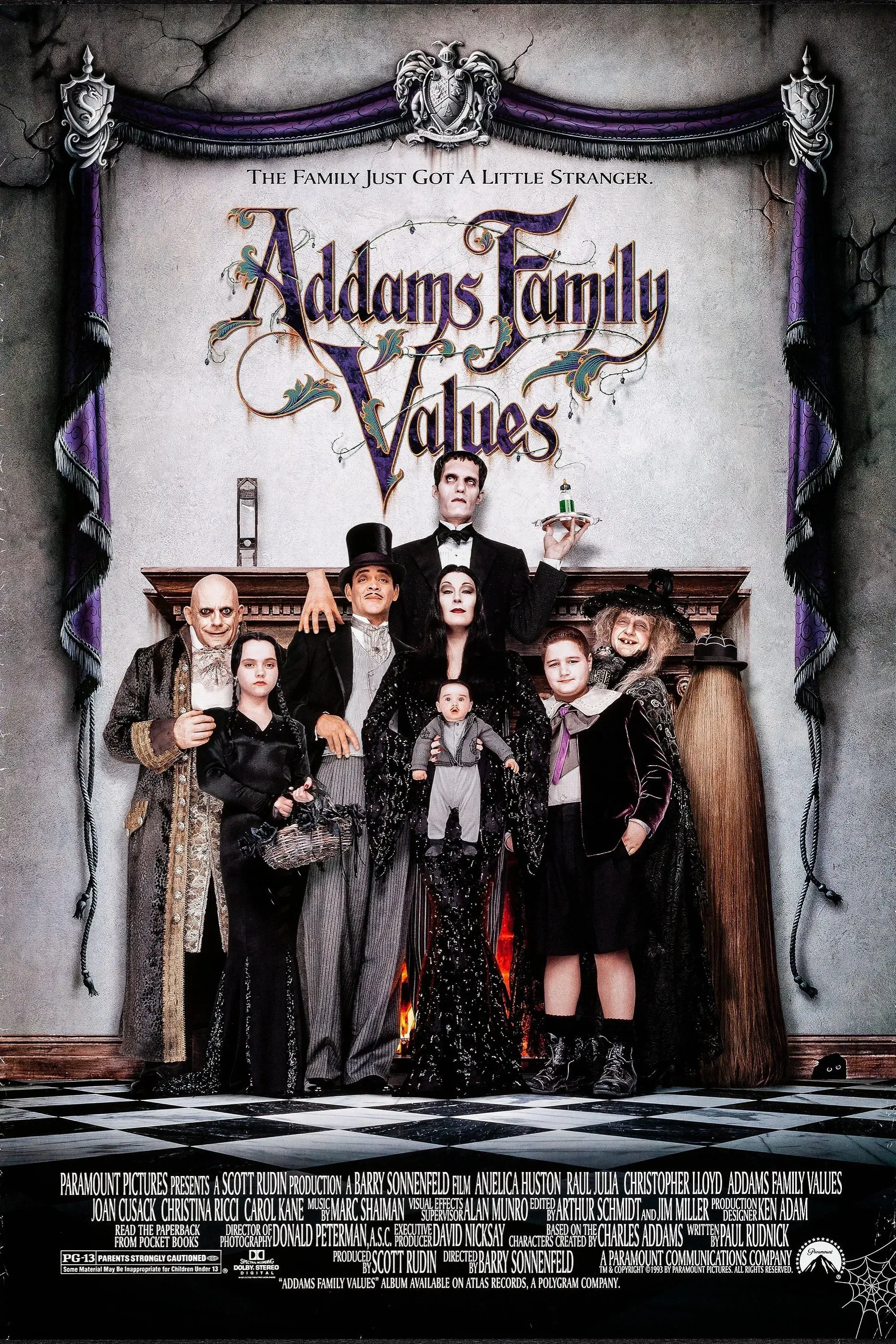images of the movie Addams Family Values