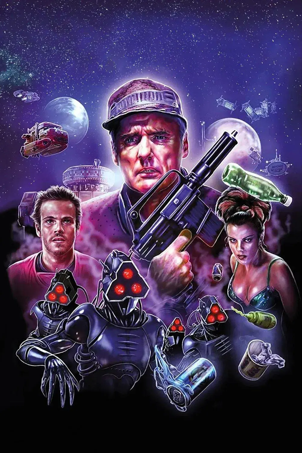 images of the movie Space Truckers