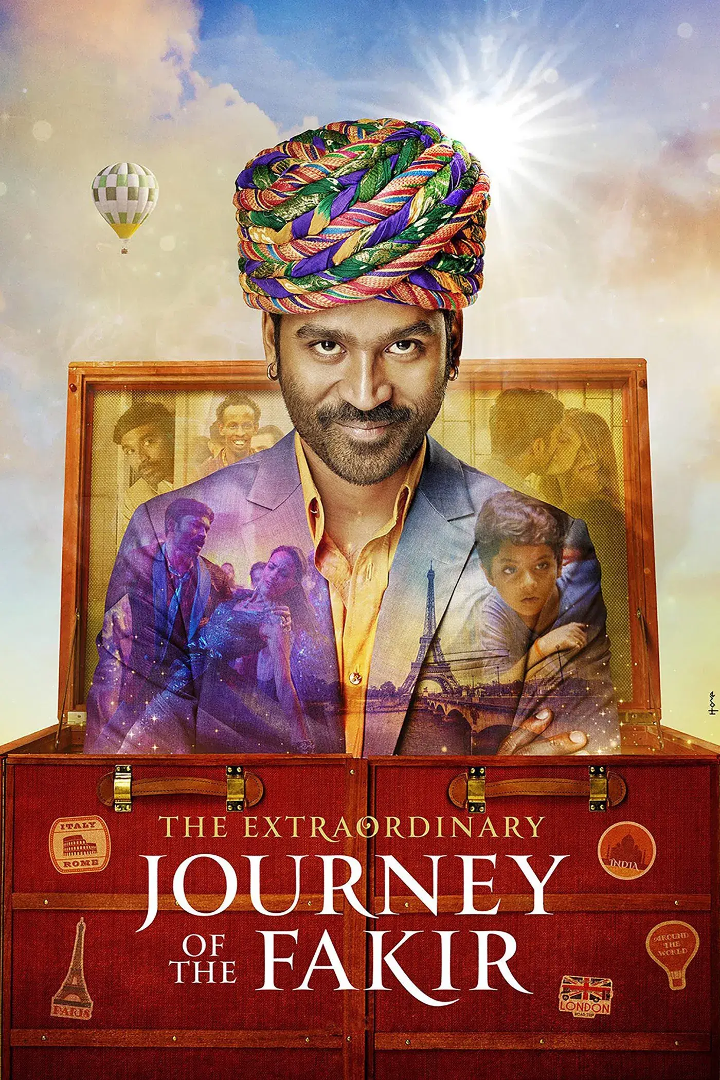 images of the movie The Extraordinary Journey of the Fakir