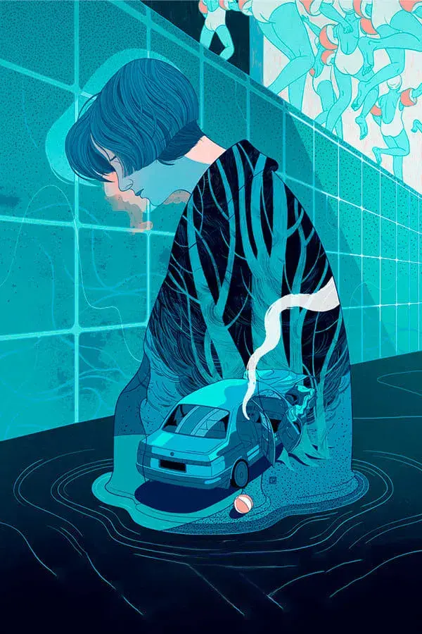 images of the movie Three Colors: Blue