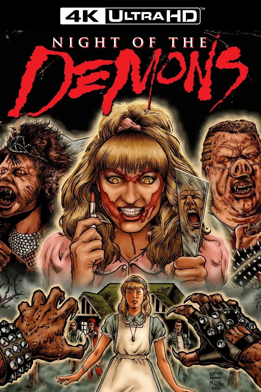 images of the movie Night of the Demons