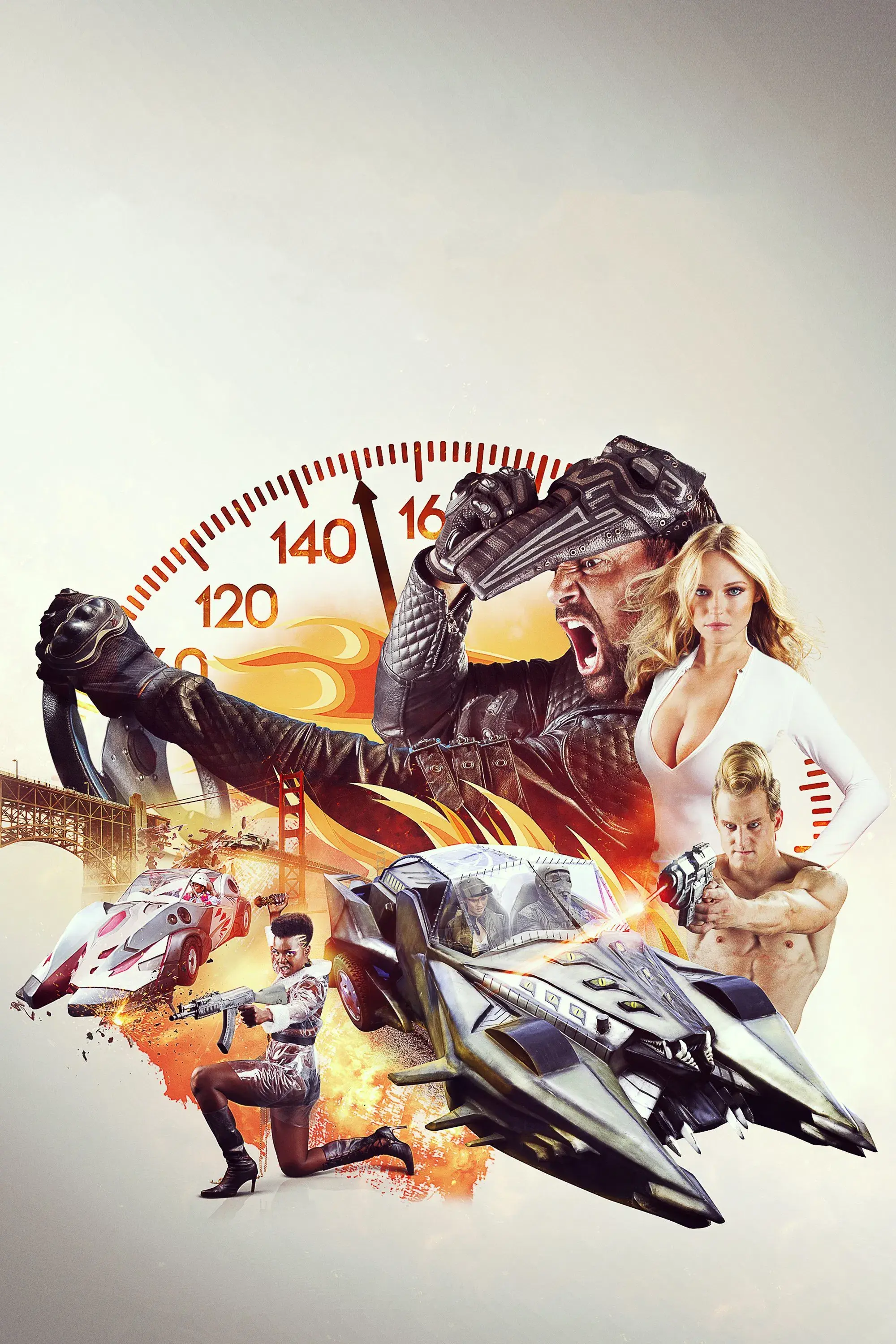 images of the movie Death Race 2050