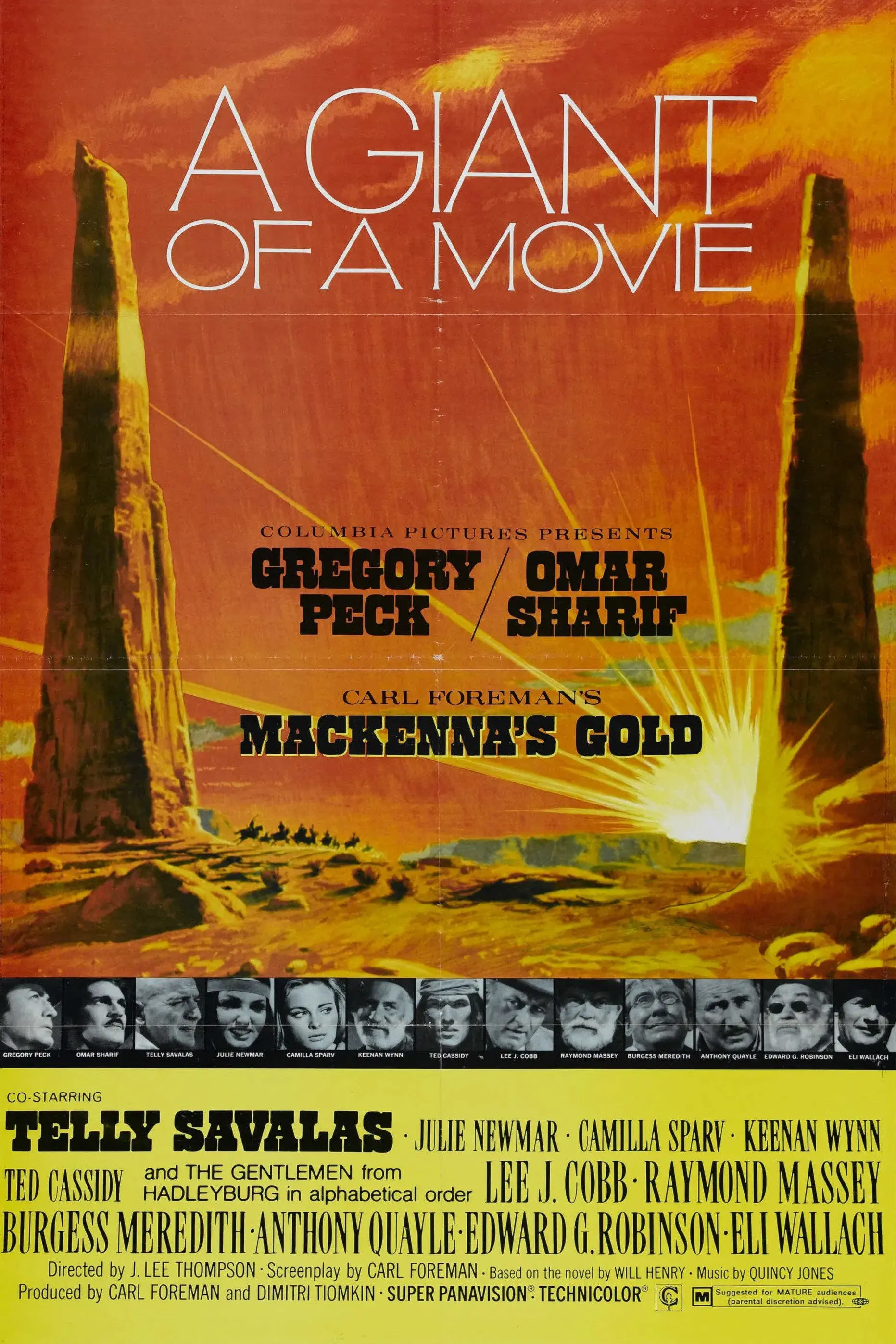 images of the movie Mackenna's Gold