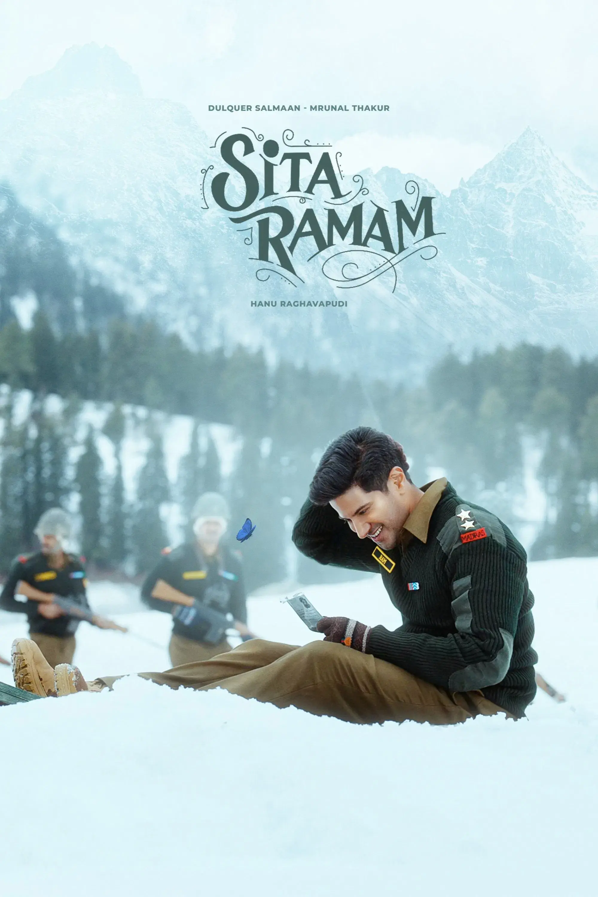 images of the movie Sita Ramam