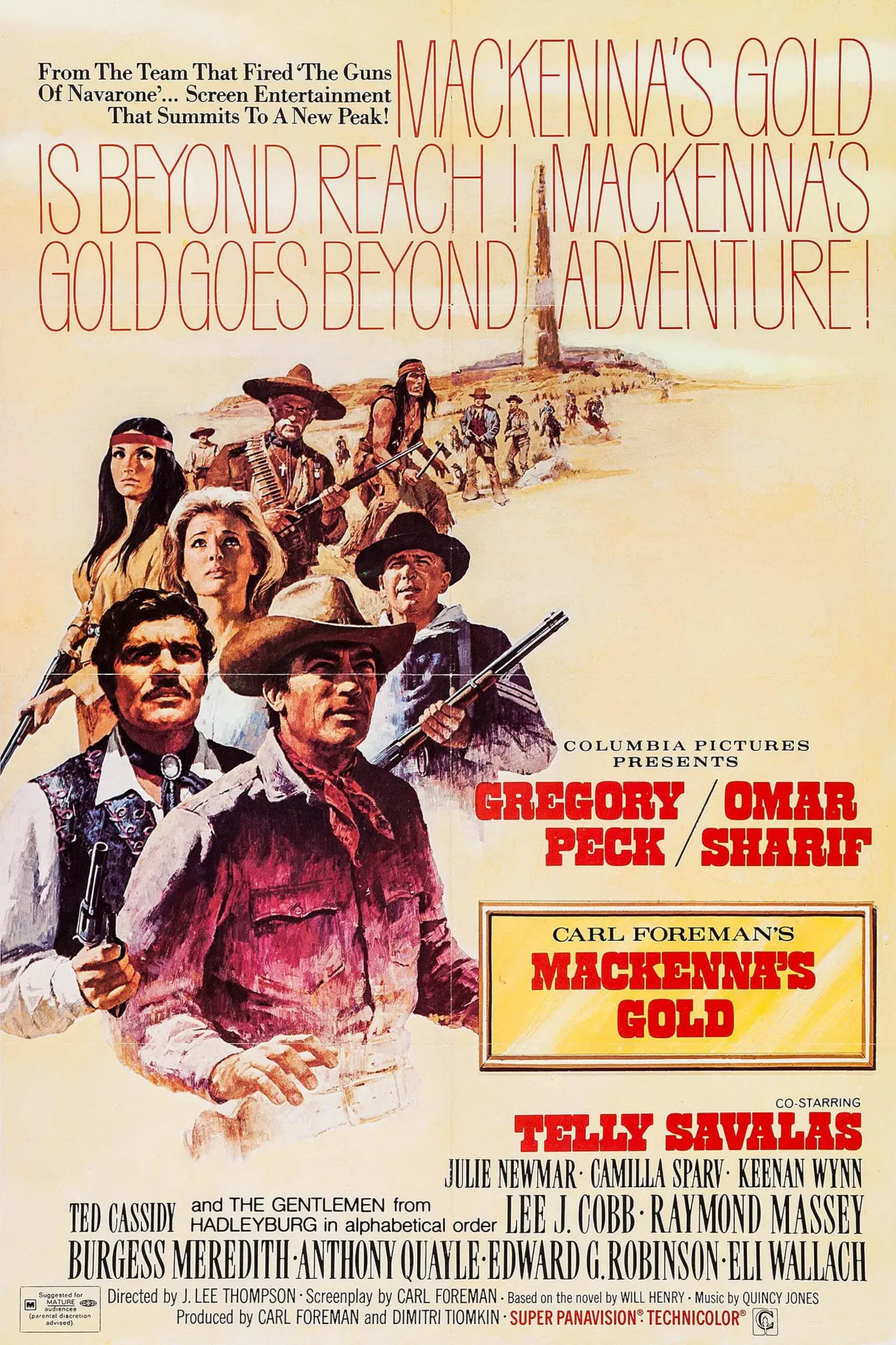 images of the movie Mackenna's Gold