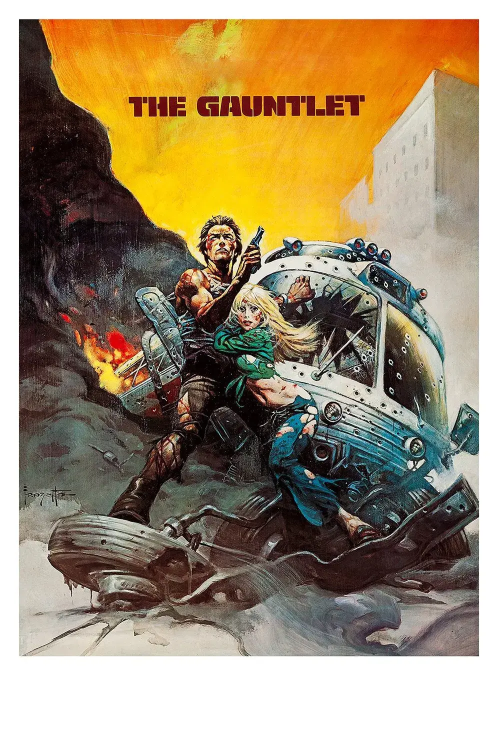 images of the movie The Gauntlet