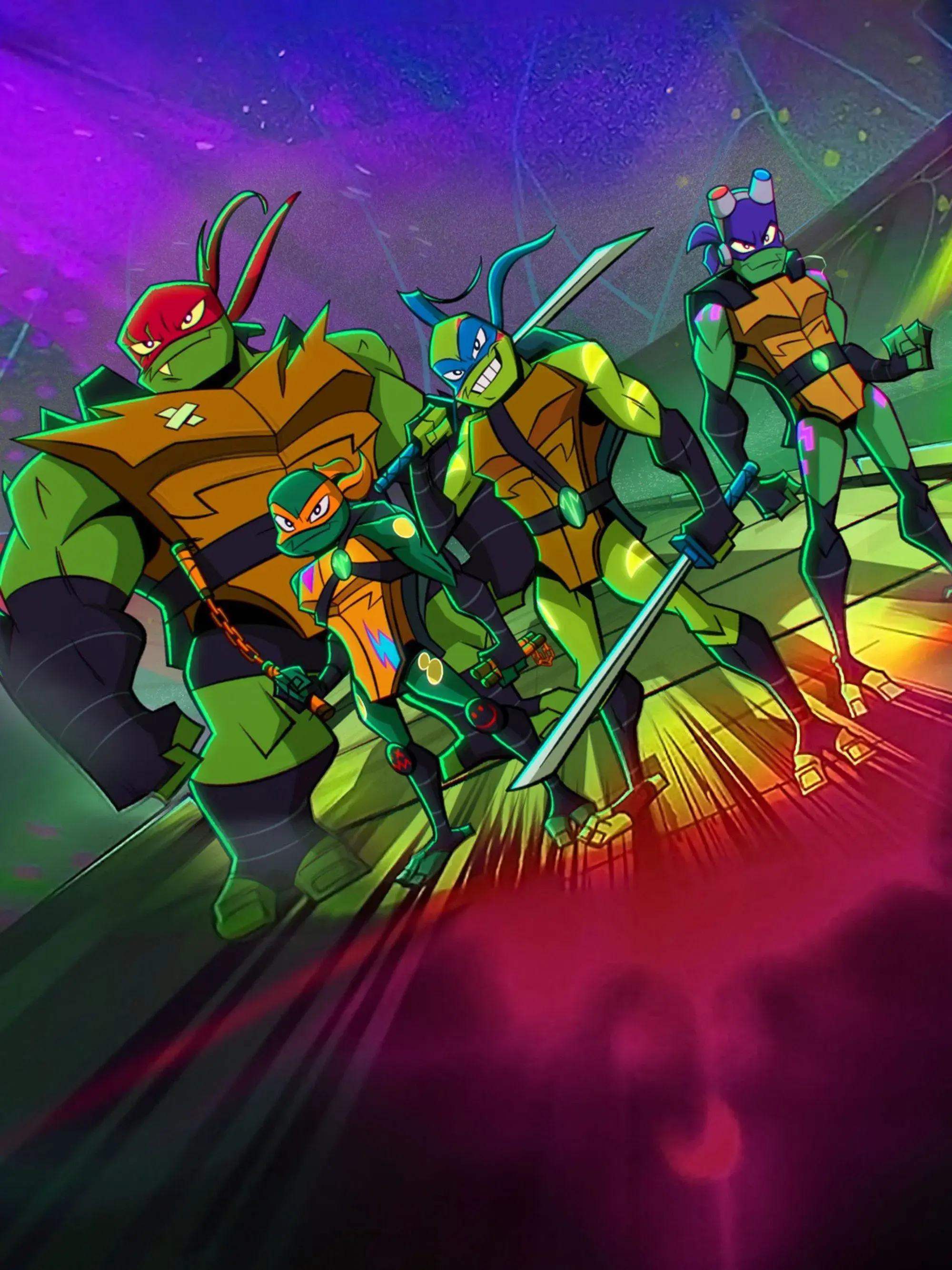 images of the movie Rise of the Teenage Mutant Ninja Turtles: The Movie