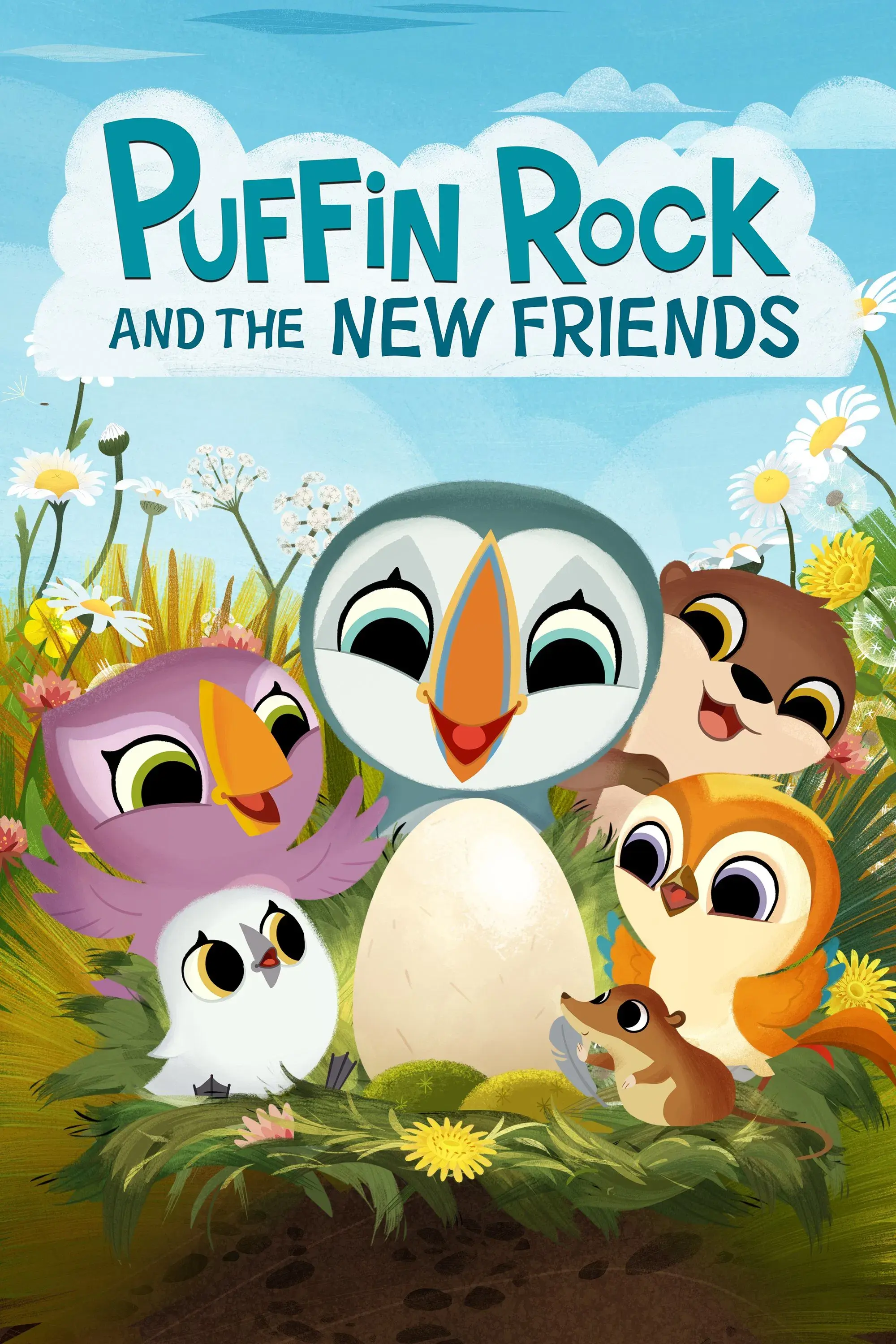 images of the movie Puffin Rock and the New Friends