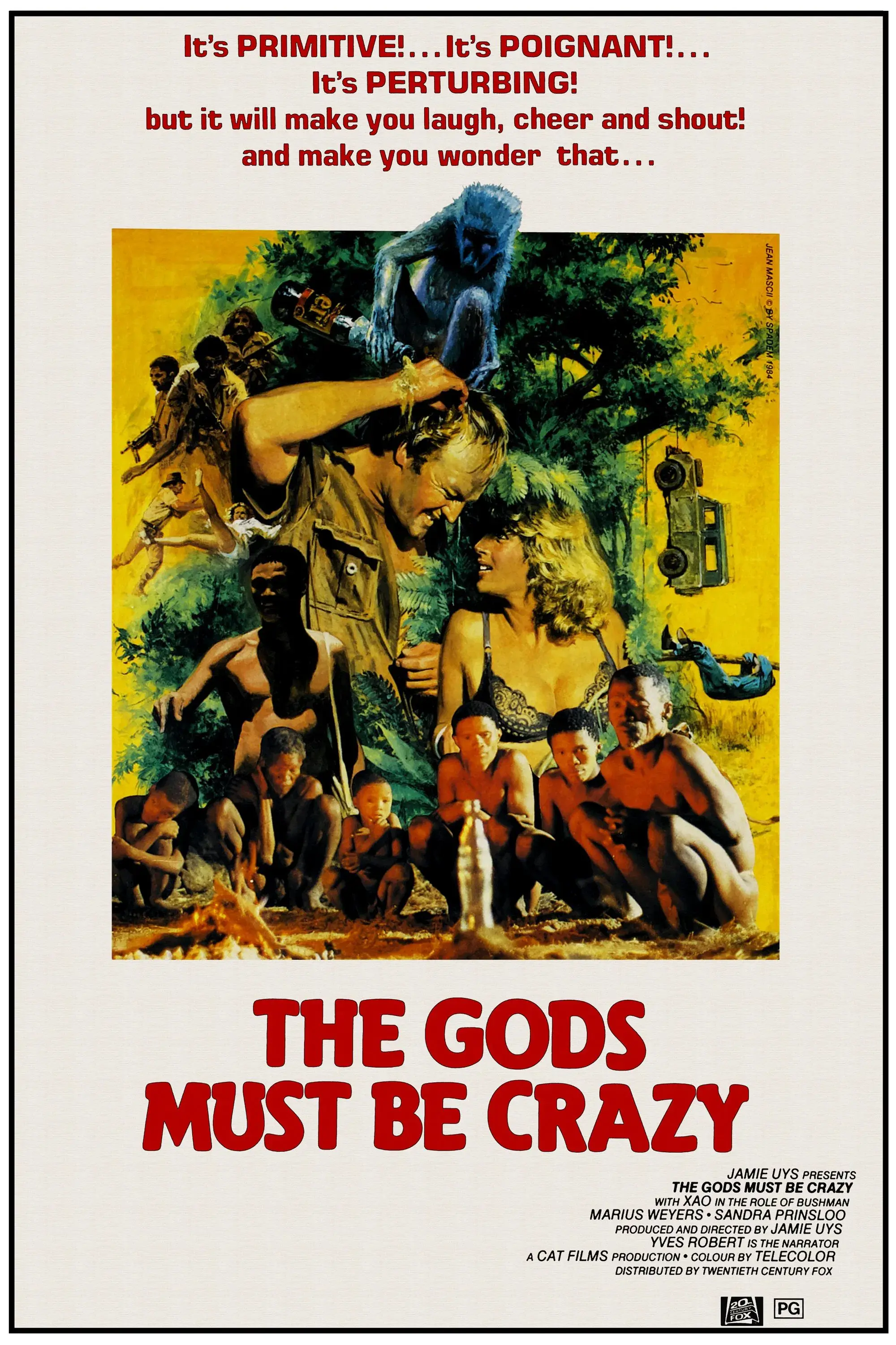 images of the movie The Gods Must Be Crazy