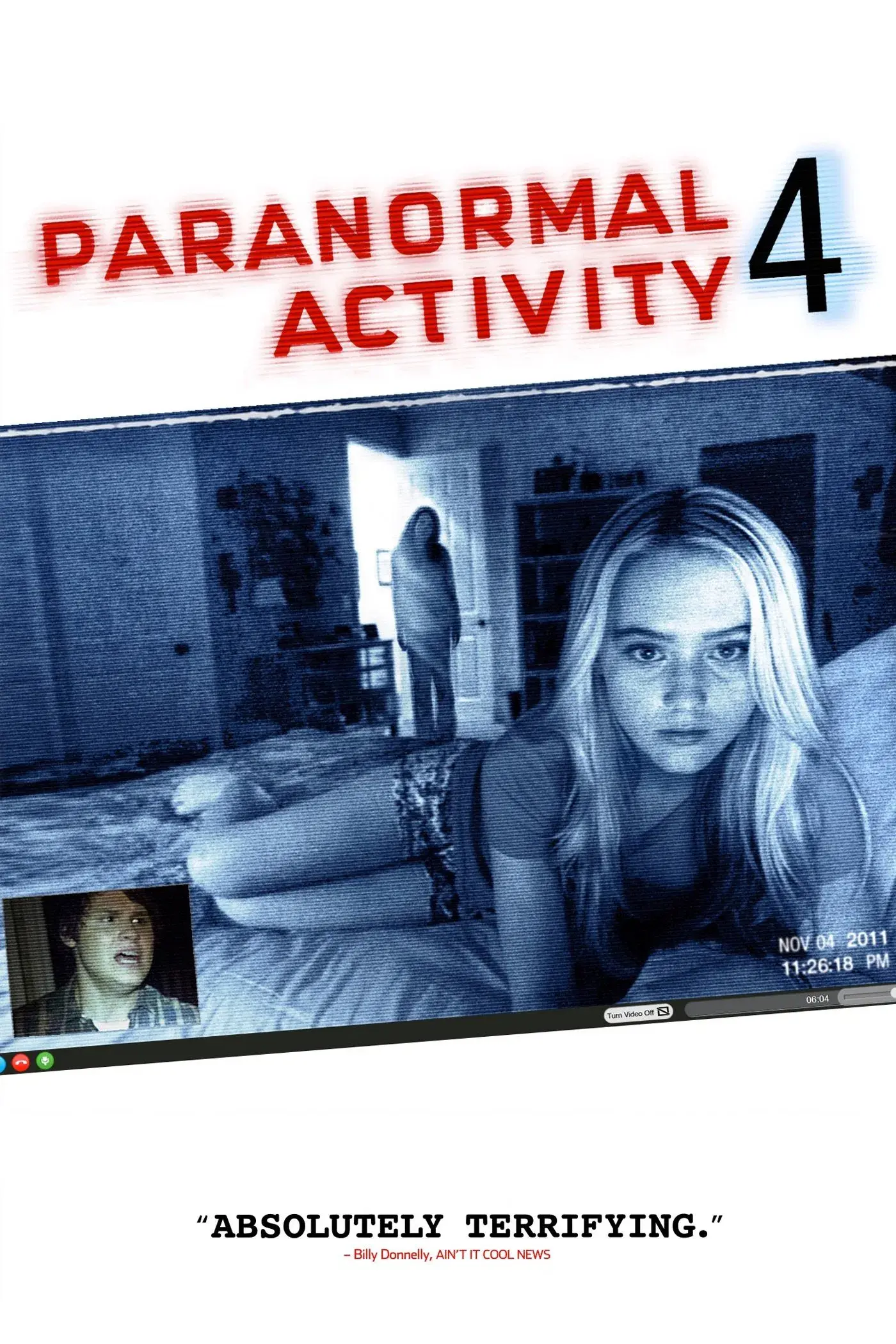 images of the movie Paranormal Activity 4
