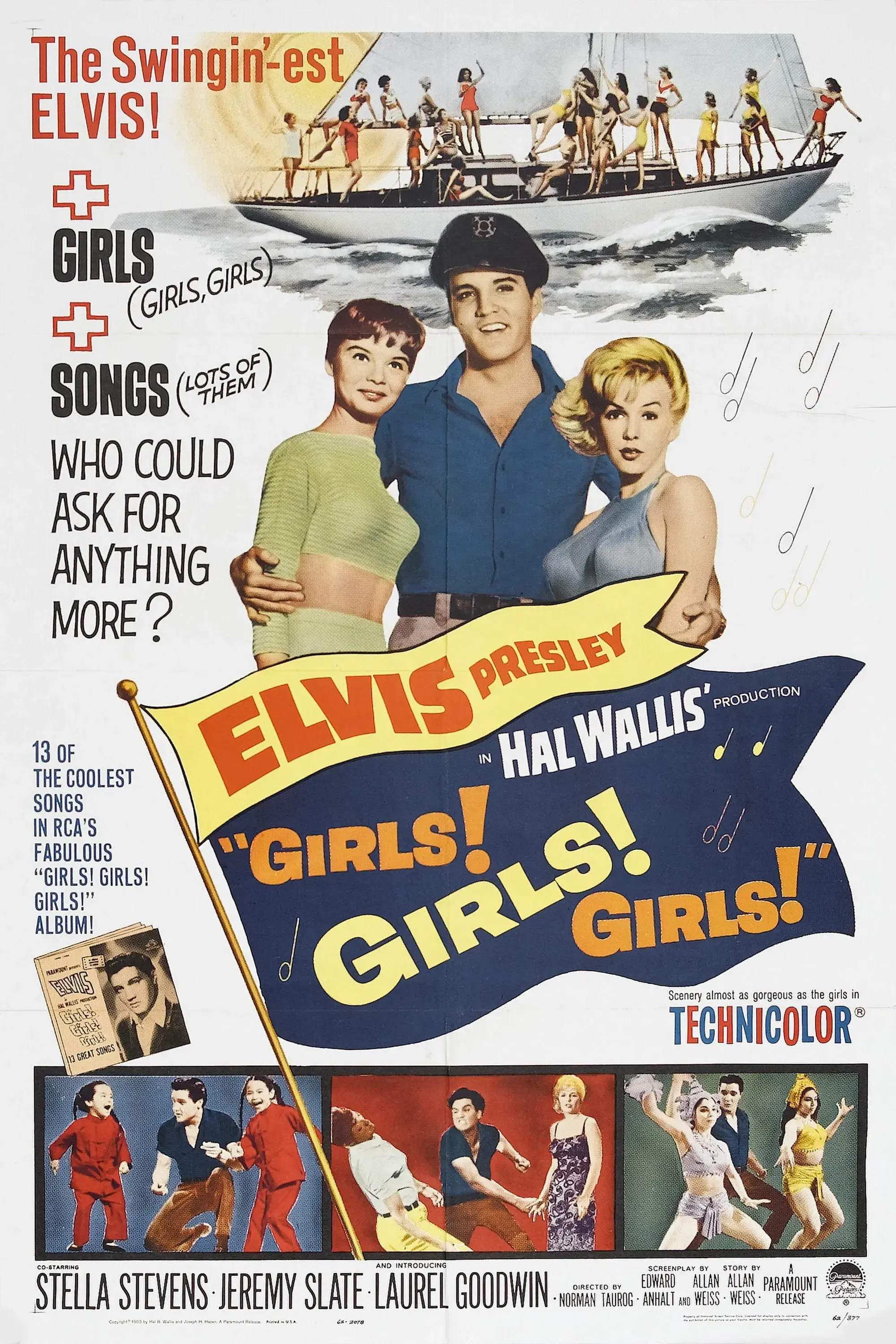 images of the movie Girls! Girls! Girls!