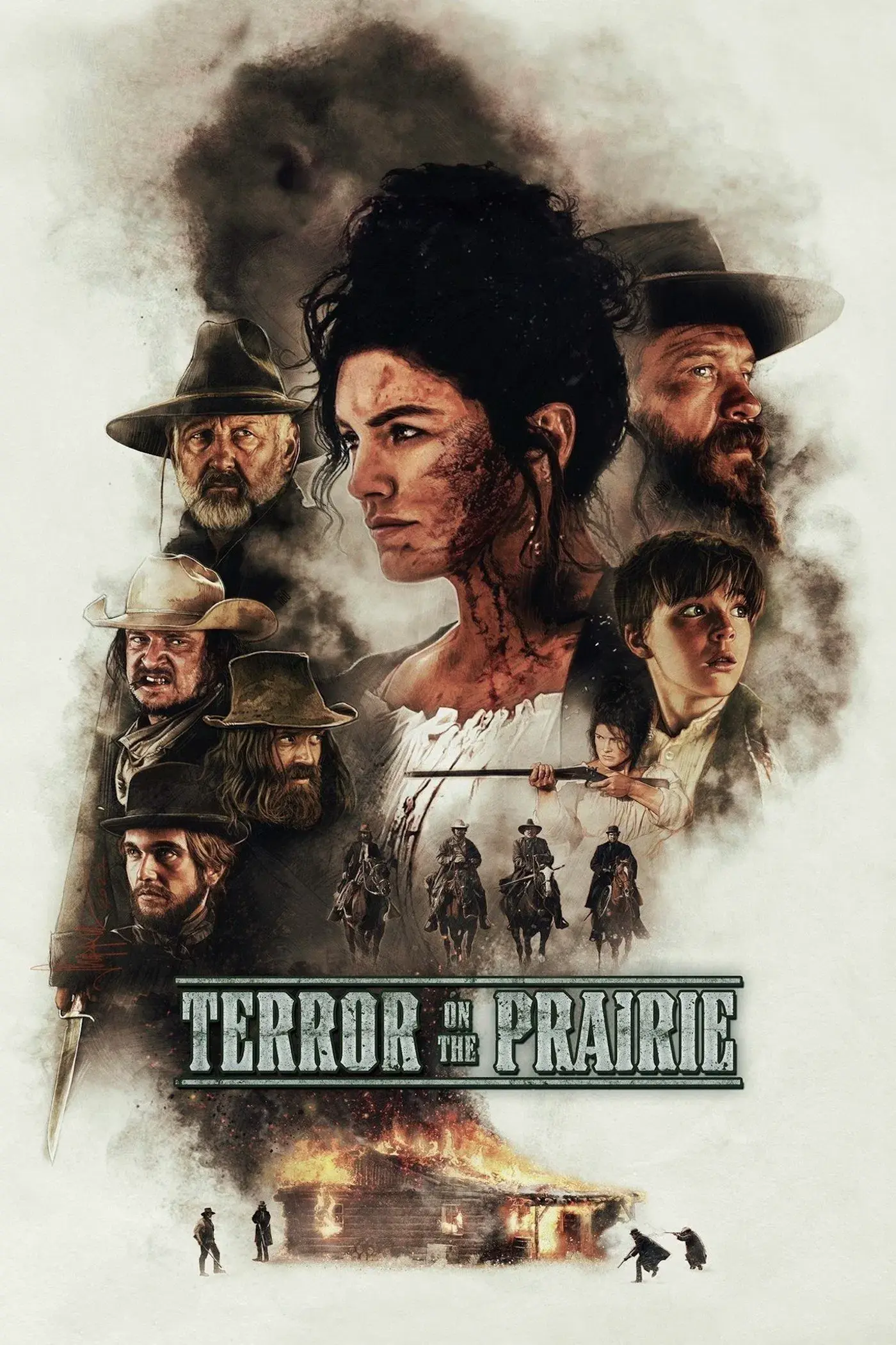 images of the movie Terror on the Prairie