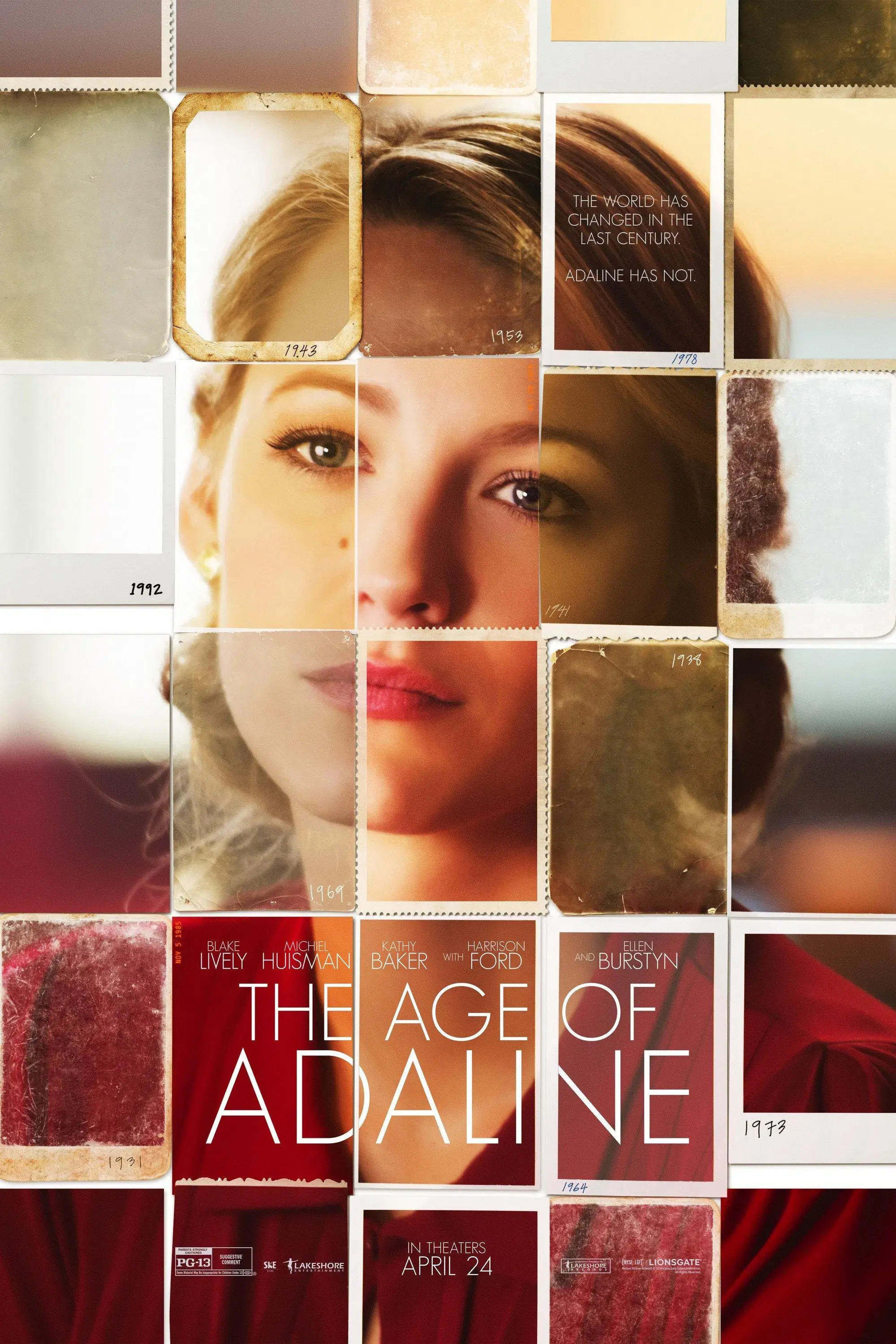 images of the movie The Age of Adaline
