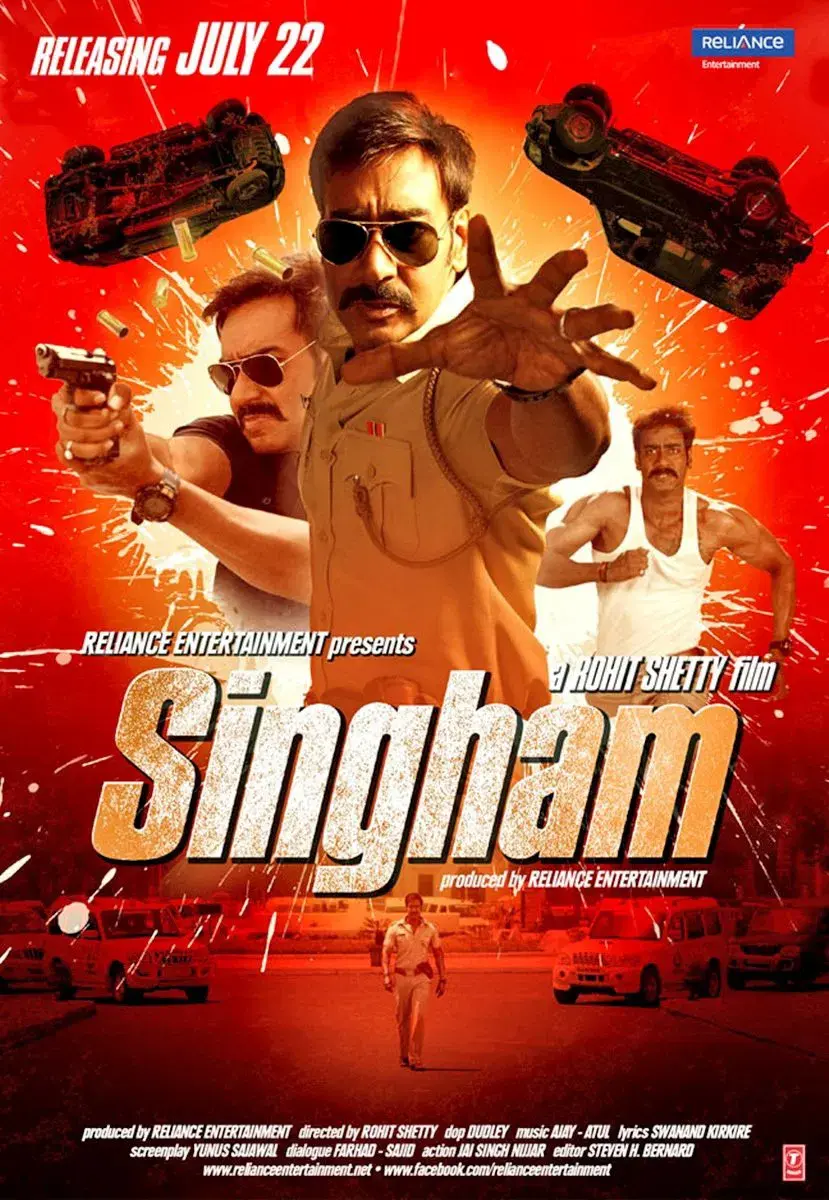 images of the movie Singham