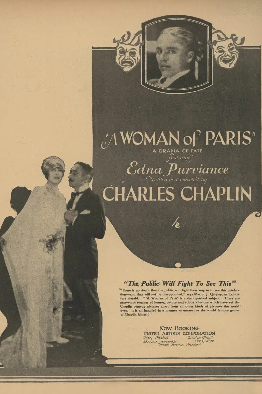 images of the movie A Woman of Paris: A Drama of Fate