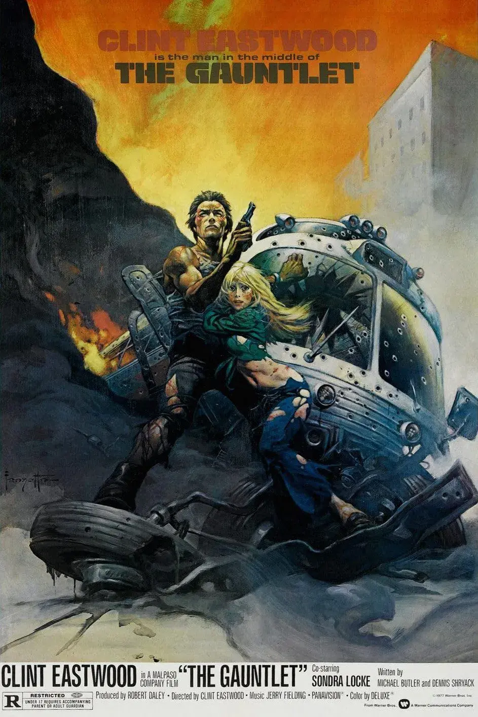 images of the movie The Gauntlet