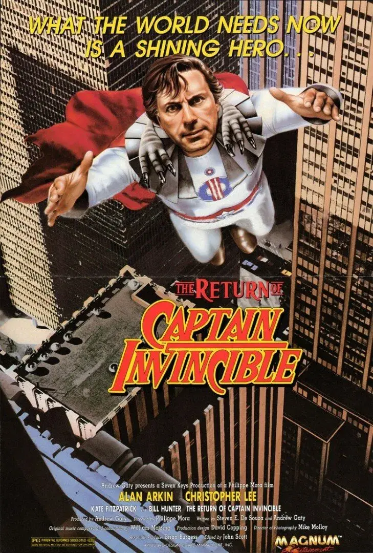 images of the movie The Return of Captain Invincible