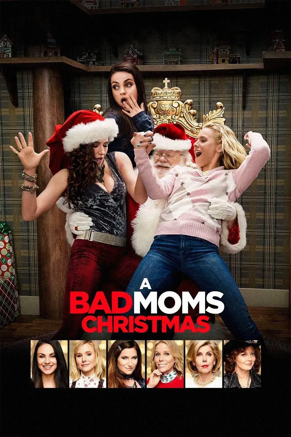 images of the movie A Bad Moms Christmas