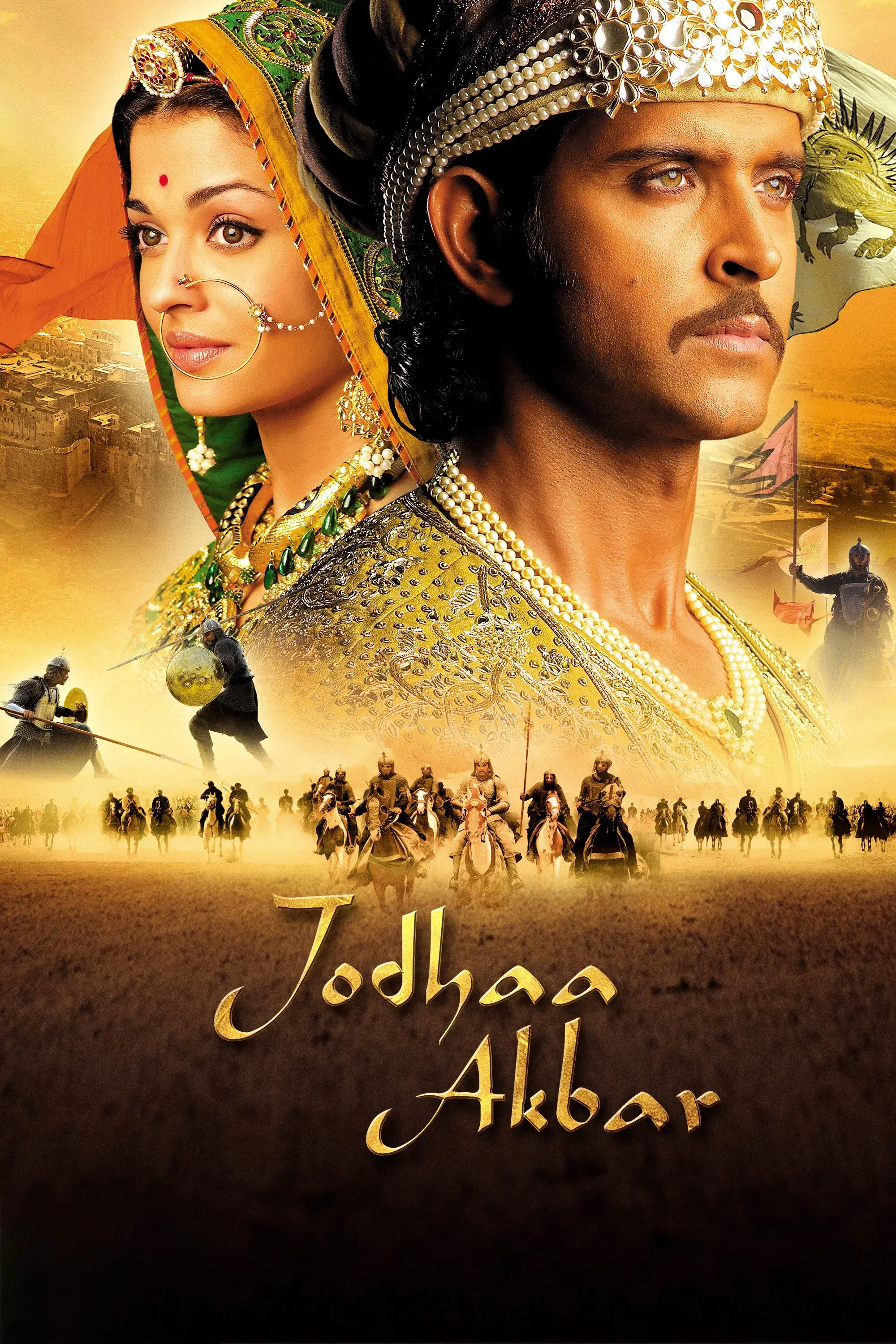 images of the movie Jodhaa Akbar