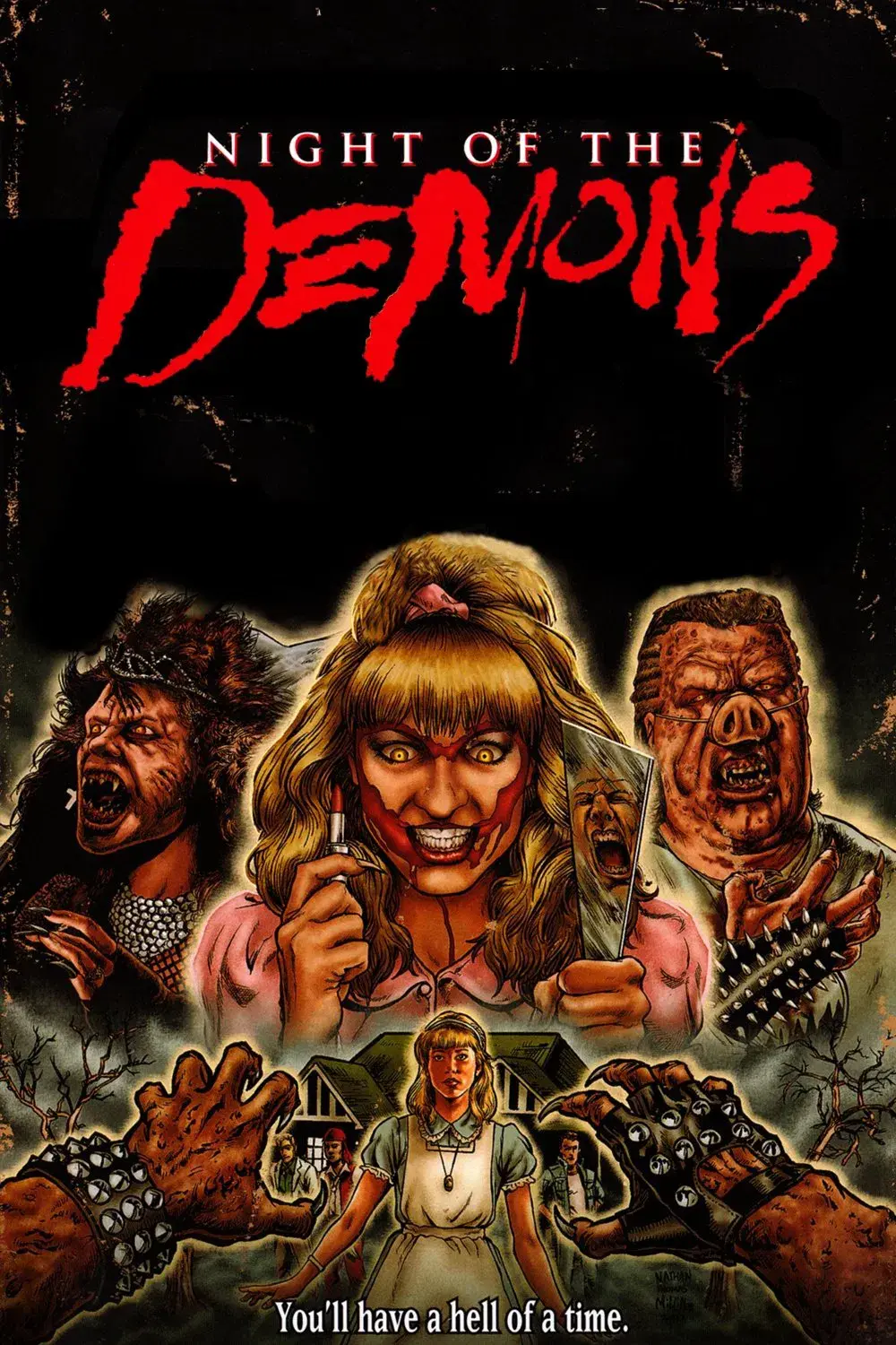 images of the movie Night of the Demons