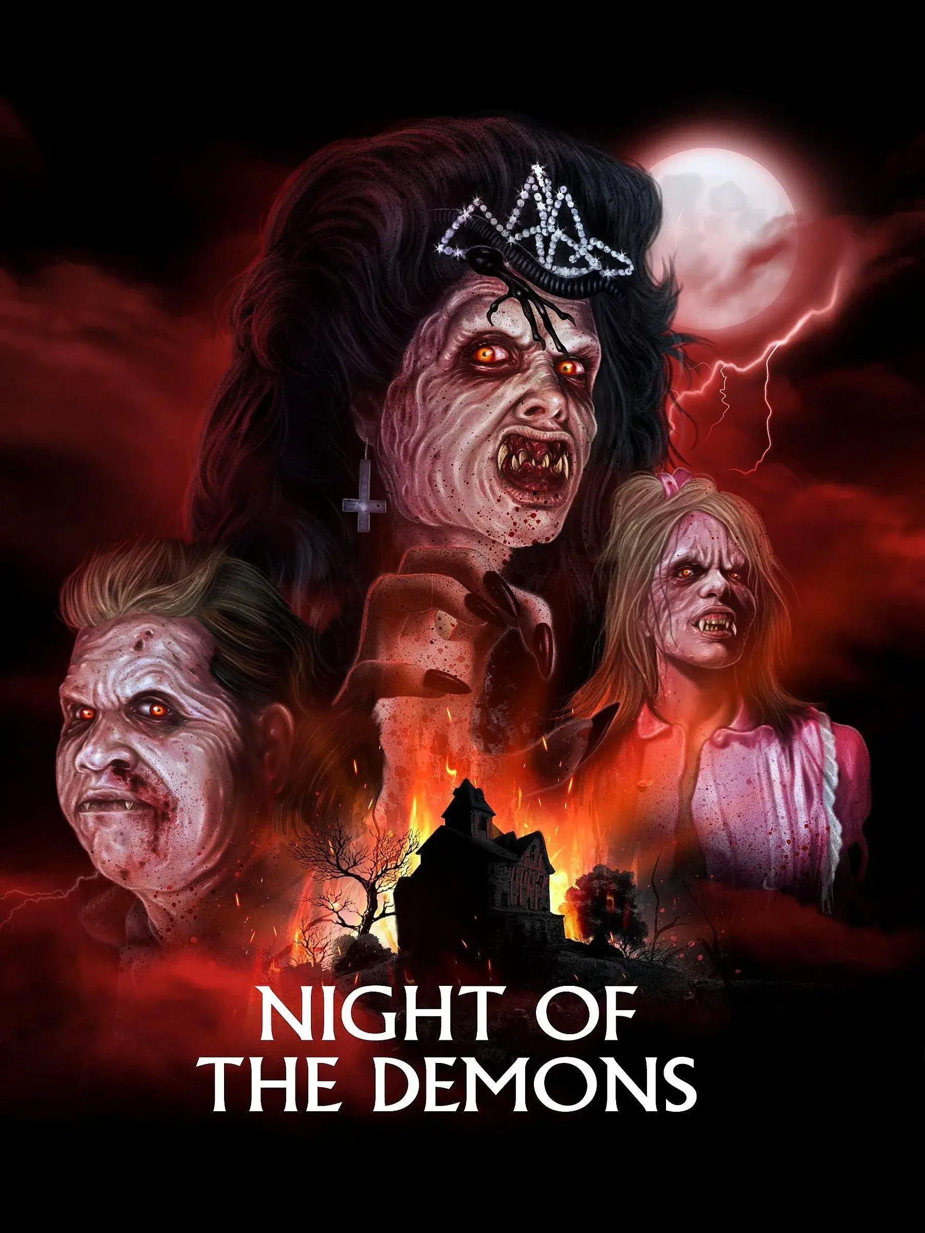 images of the movie Night of the Demons