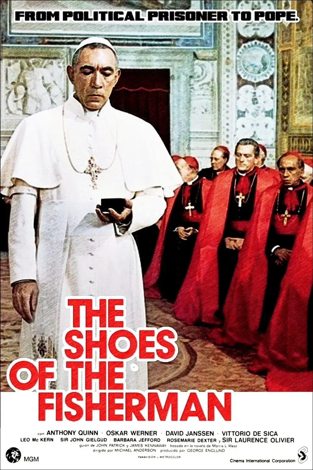 images of the movie The Shoes of the Fisherman