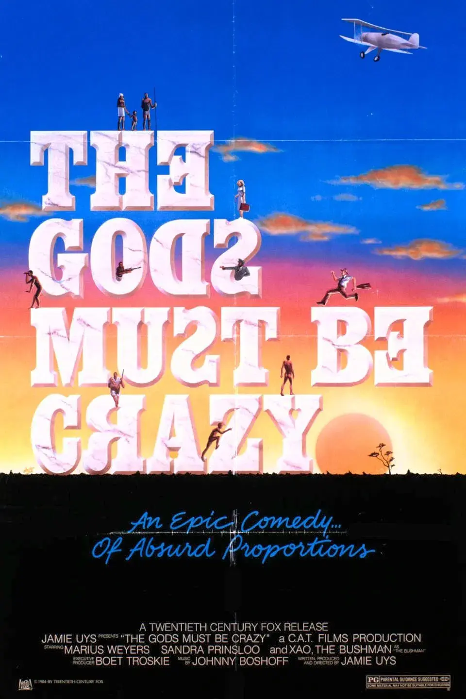 images of the movie The Gods Must Be Crazy