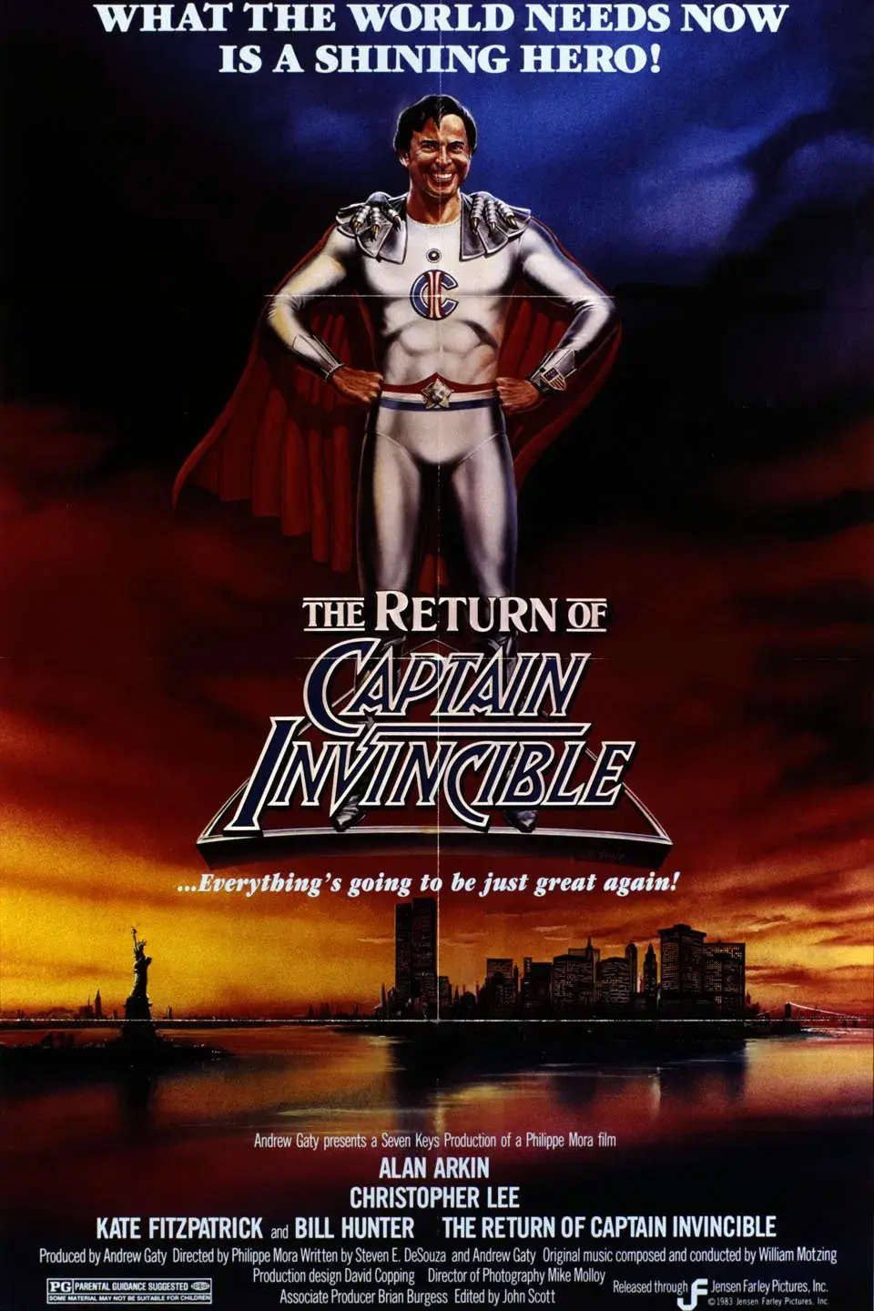 images of the movie The Return of Captain Invincible