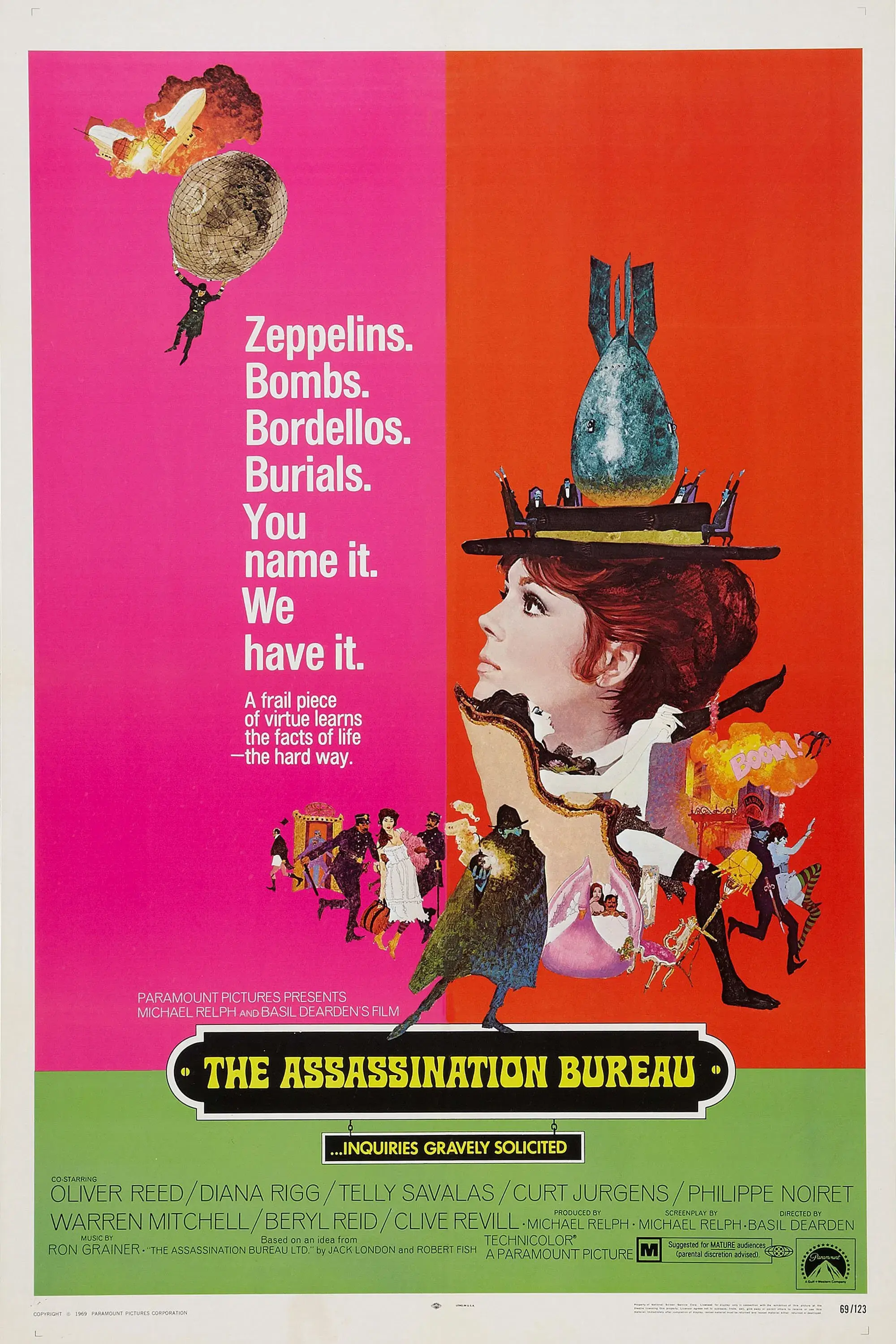images of the movie The Assassination Bureau