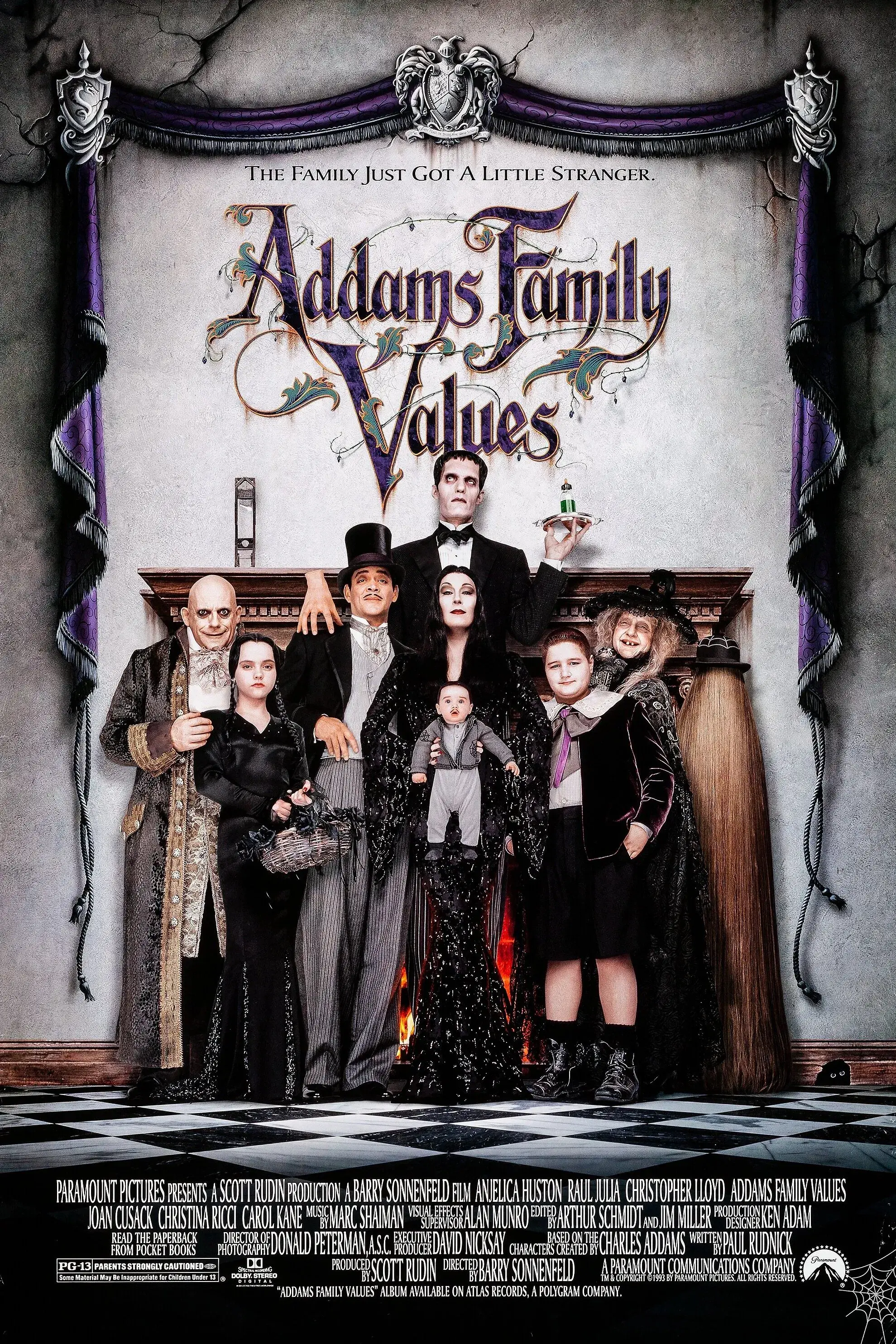 images of the movie Addams Family Values