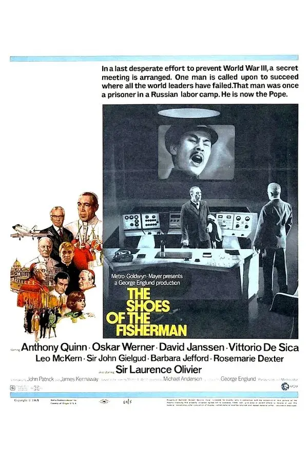 images of the movie The Shoes of the Fisherman