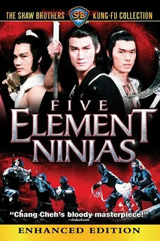 images of the movie Five Elements Ninjas