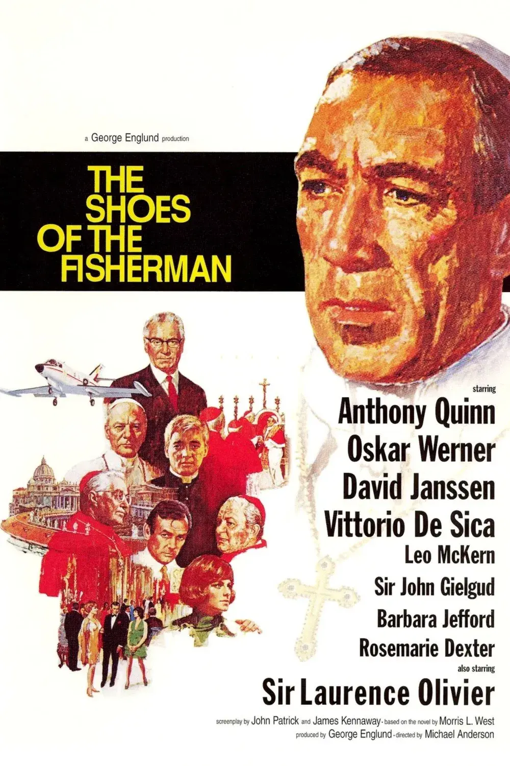 images of the movie The Shoes of the Fisherman