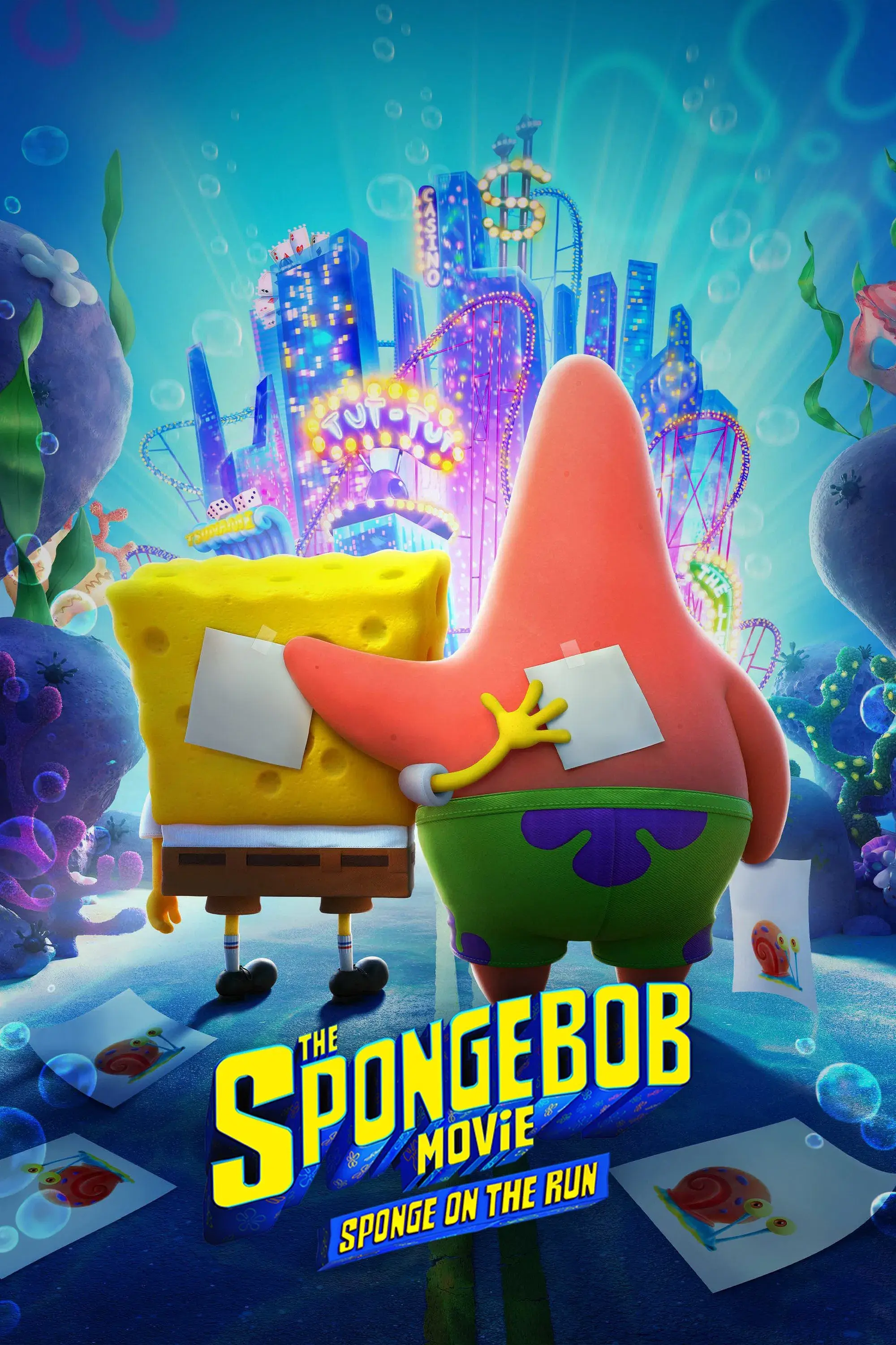 images of the movie The SpongeBob Movie: Sponge on the Run
