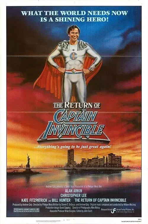 images of the movie The Return of Captain Invincible
