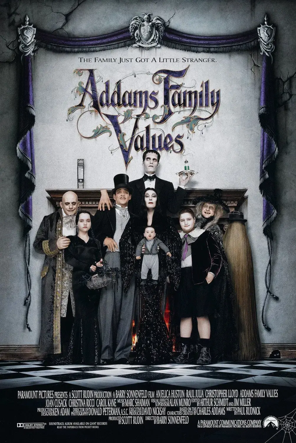 images of the movie Addams Family Values