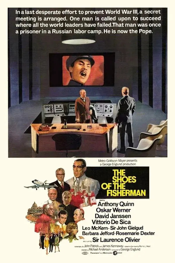 images of the movie The Shoes of the Fisherman