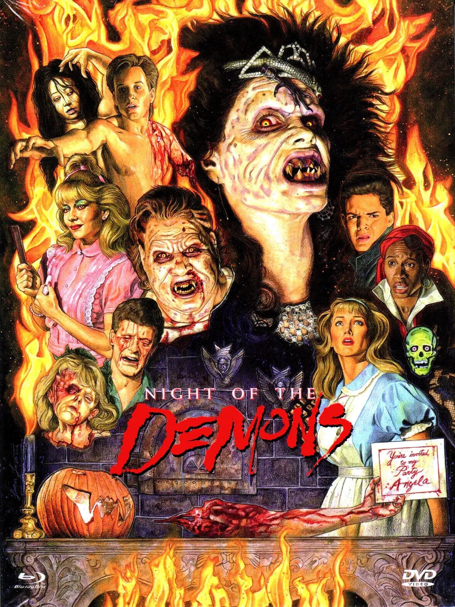images of the movie Night of the Demons