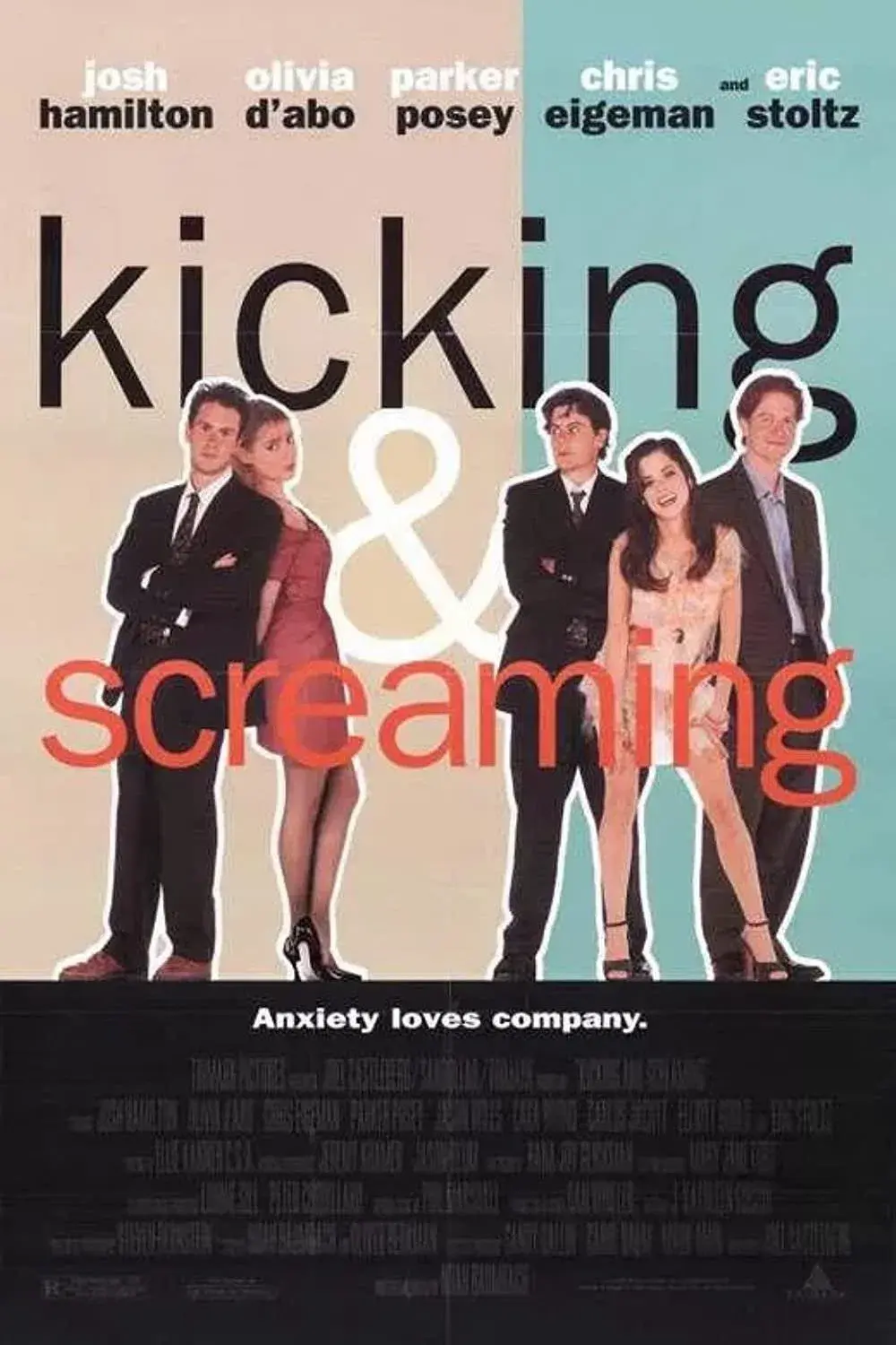 images of the movie Kicking and Screaming