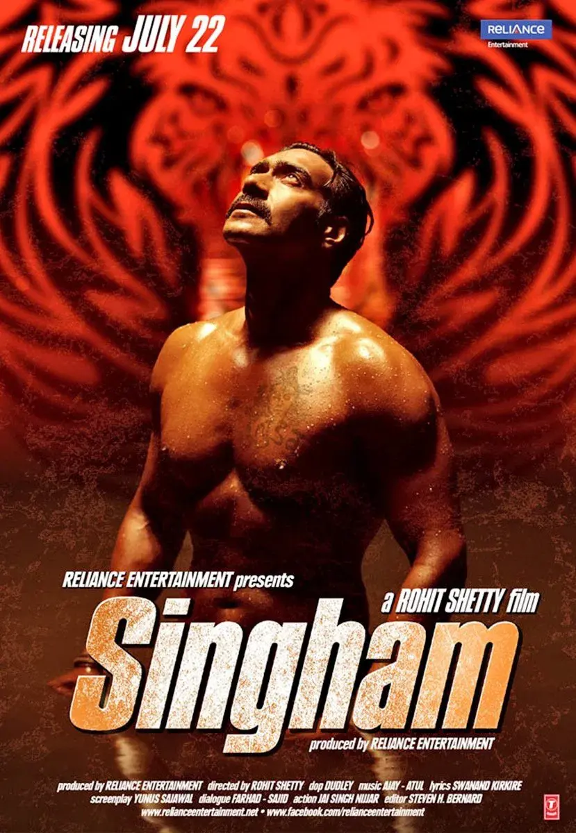images of the movie Singham