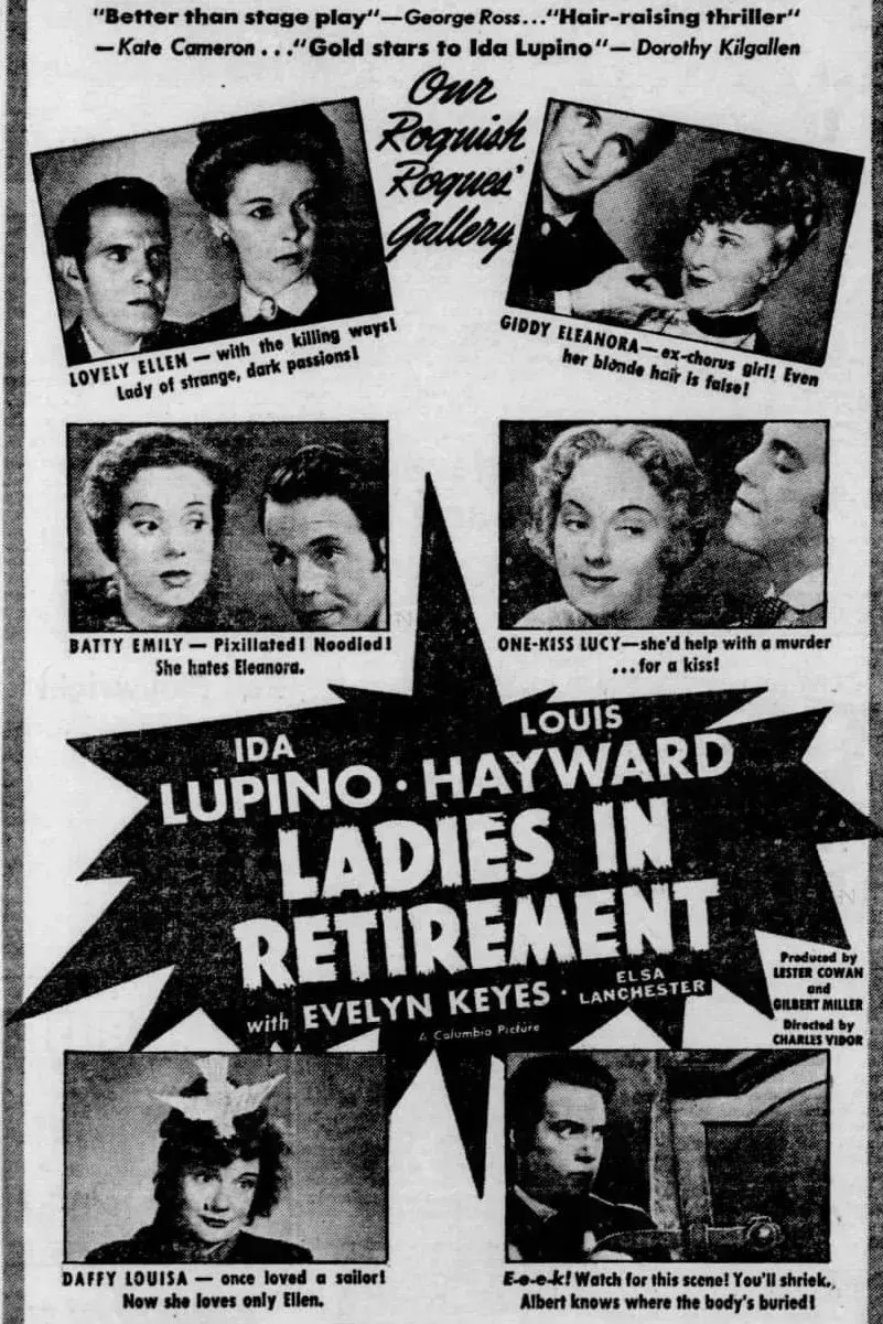 images of the movie Ladies in Retirement