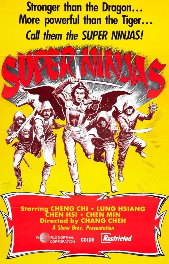 images of the movie Five Elements Ninjas
