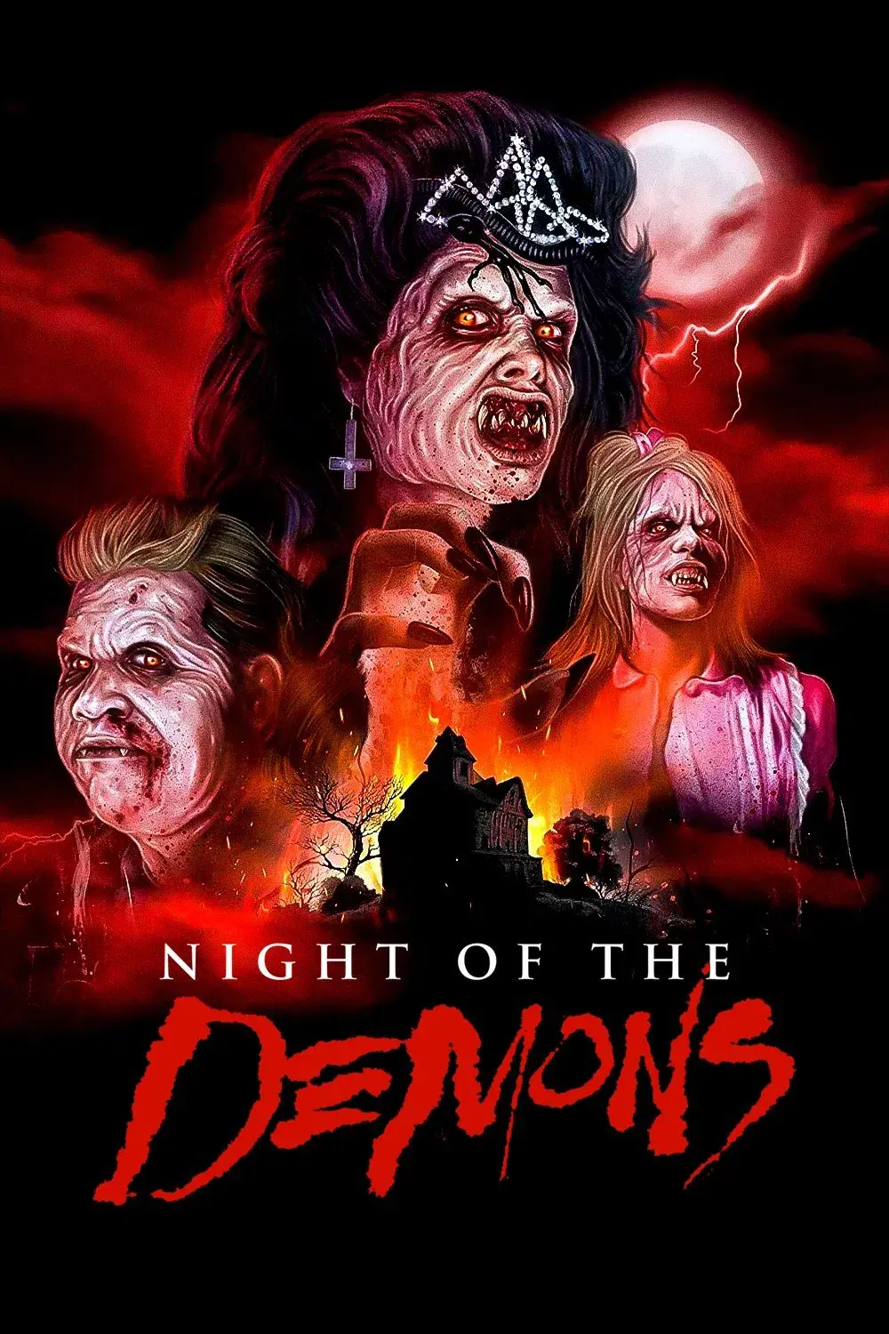 images of the movie Night of the Demons
