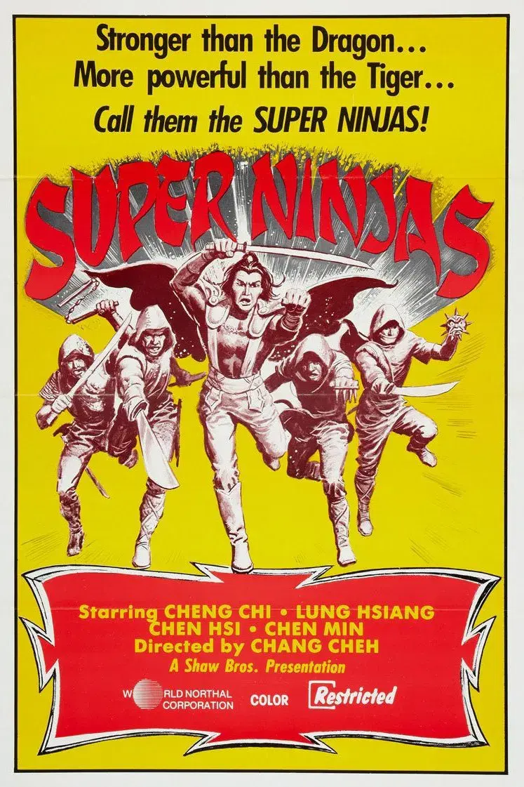images of the movie Five Elements Ninjas