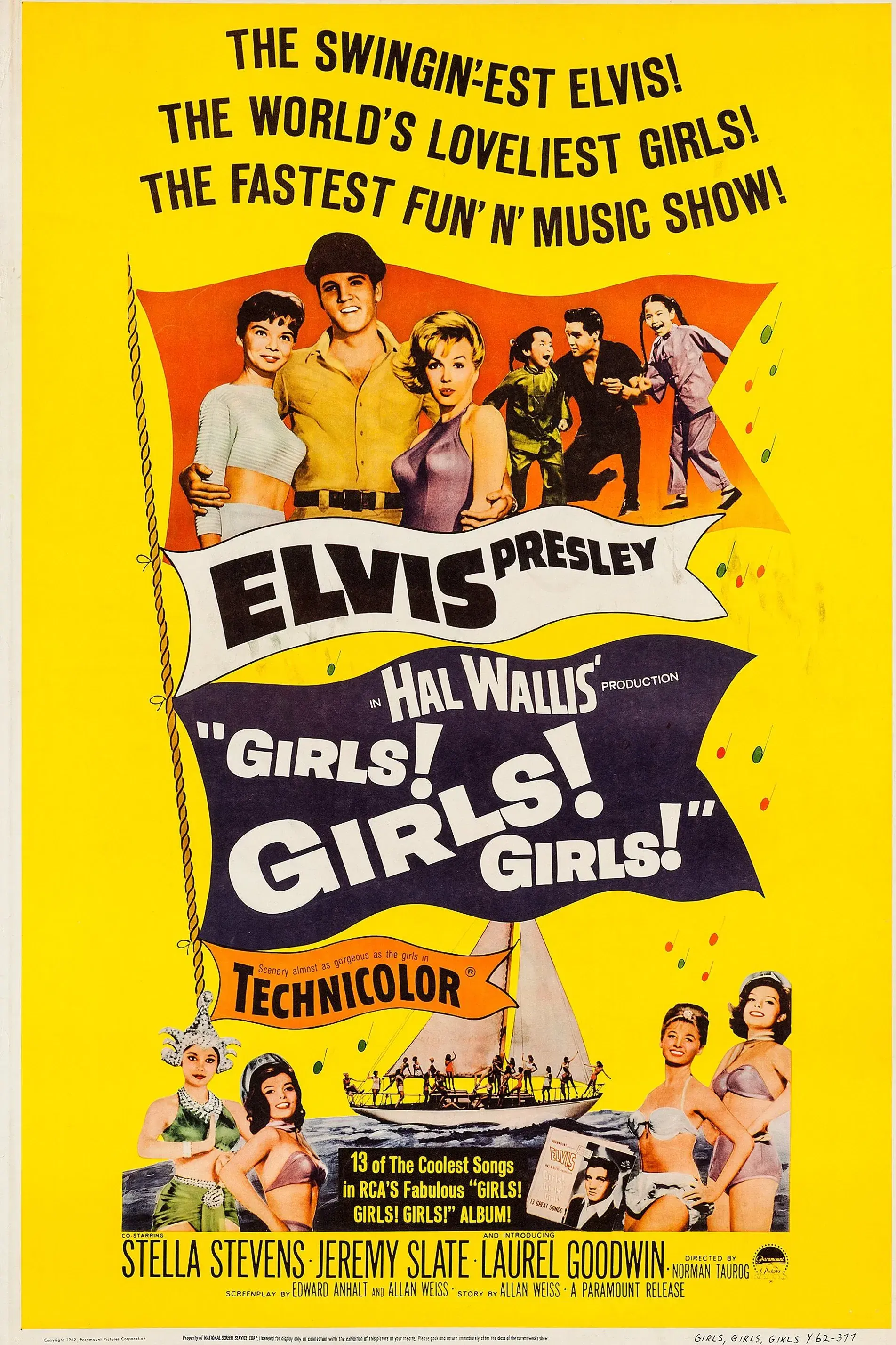 images of the movie Girls! Girls! Girls!