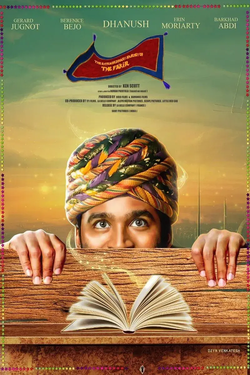 images of the movie The Extraordinary Journey of the Fakir
