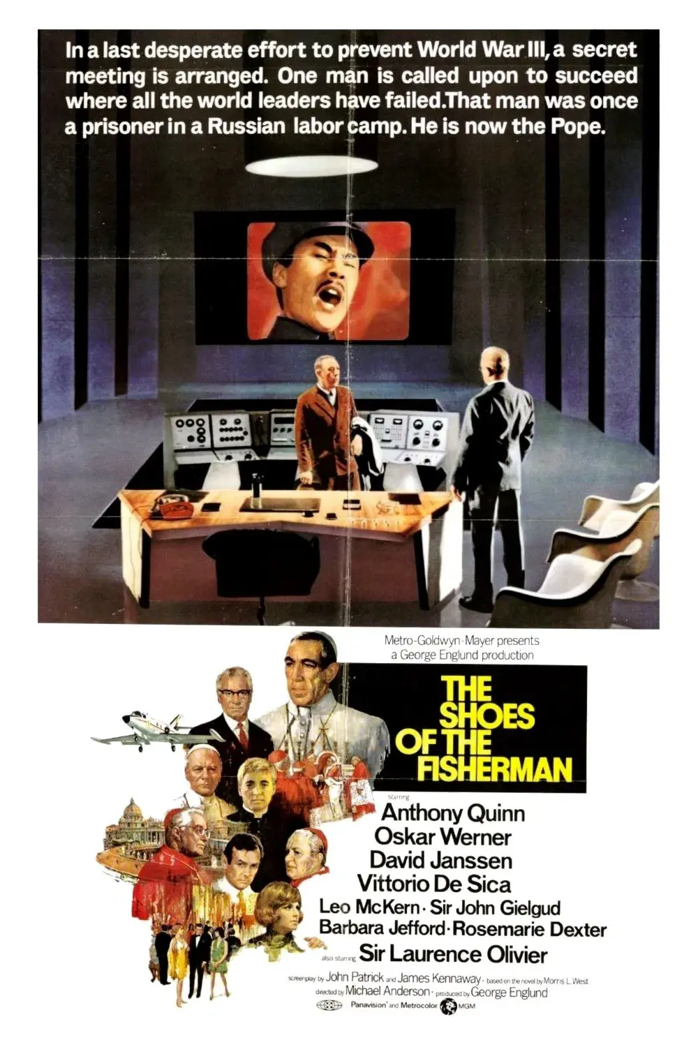images of the movie The Shoes of the Fisherman