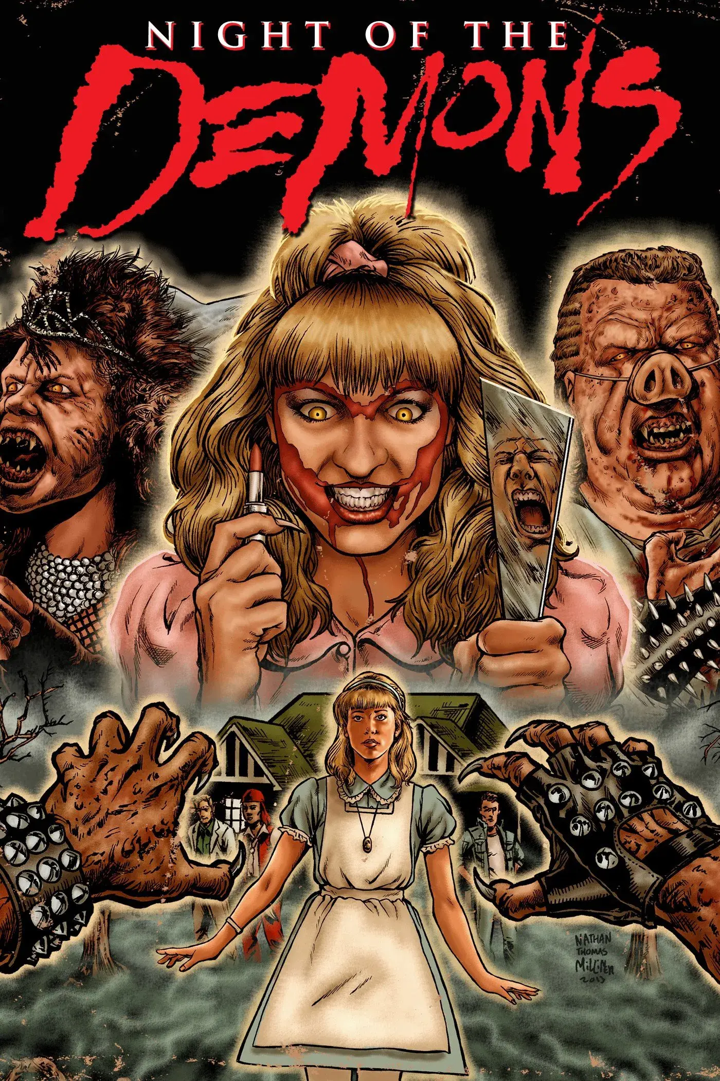 images of the movie Night of the Demons